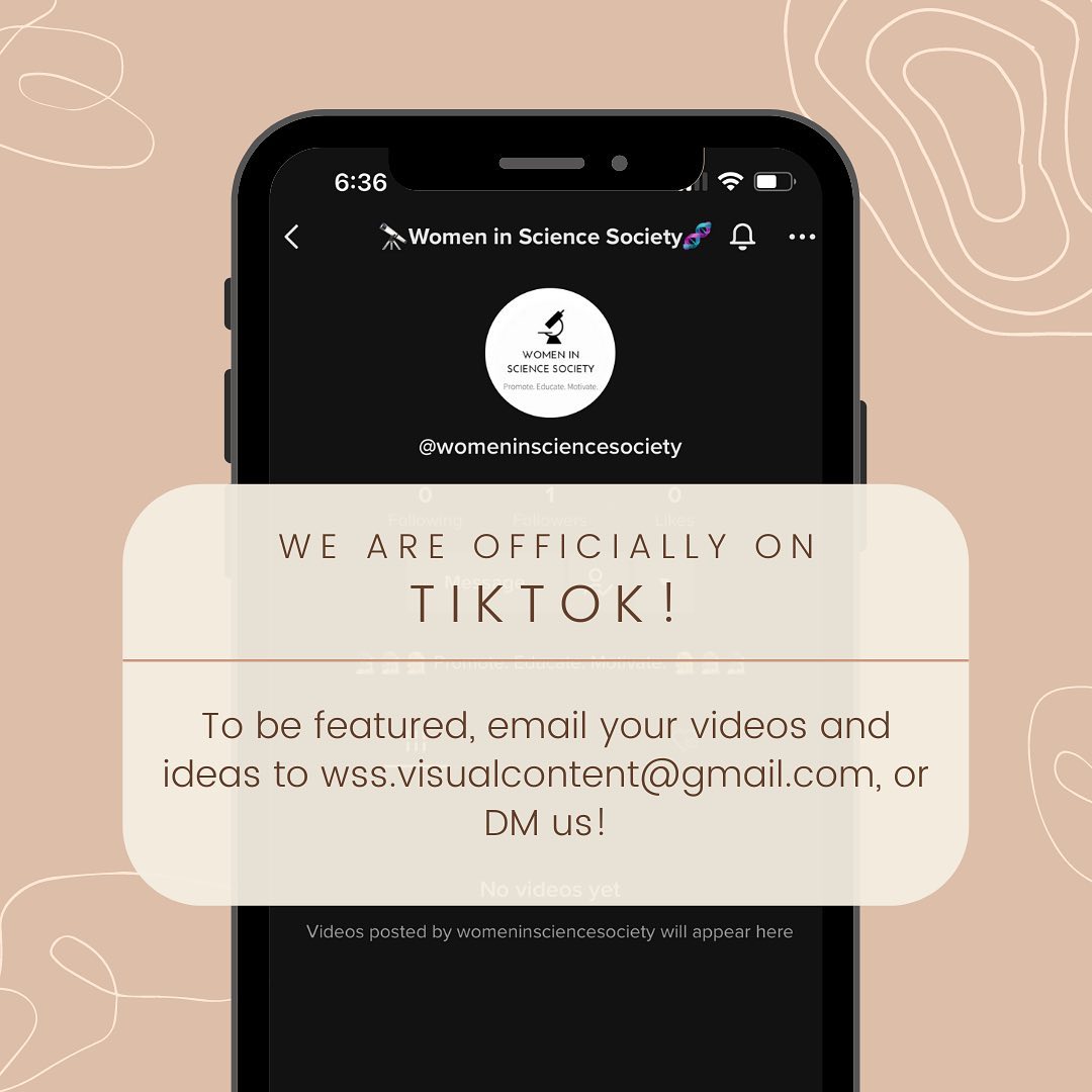 WSS Nationals is officially on TikTok! Want to be featured? Be sure to give us a follow and email or DM us your videos and ideas!🌟🎶
*
Email submissions to wss.visualcontent@gmail.com or DM to @womeninsciencesociety on Instagram for a chance to be highlighted!
*
*
*
#tiktok #memberhighlights #womeninsciencesociety #wss #womeninSTEM