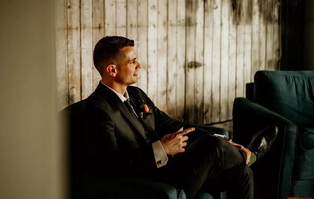 My little brother on his wedding day, in The Cabin that he helped build here on the farm. He and his wife, Danielle even planted another apple tree in the orchard- symbolic of their love, vision for their family and with the intention of future generations climbing the branches and eating its fruit.
We are family powered here through and through.
Rooted on White Oak.
Photography: @maddiebethscottphotography