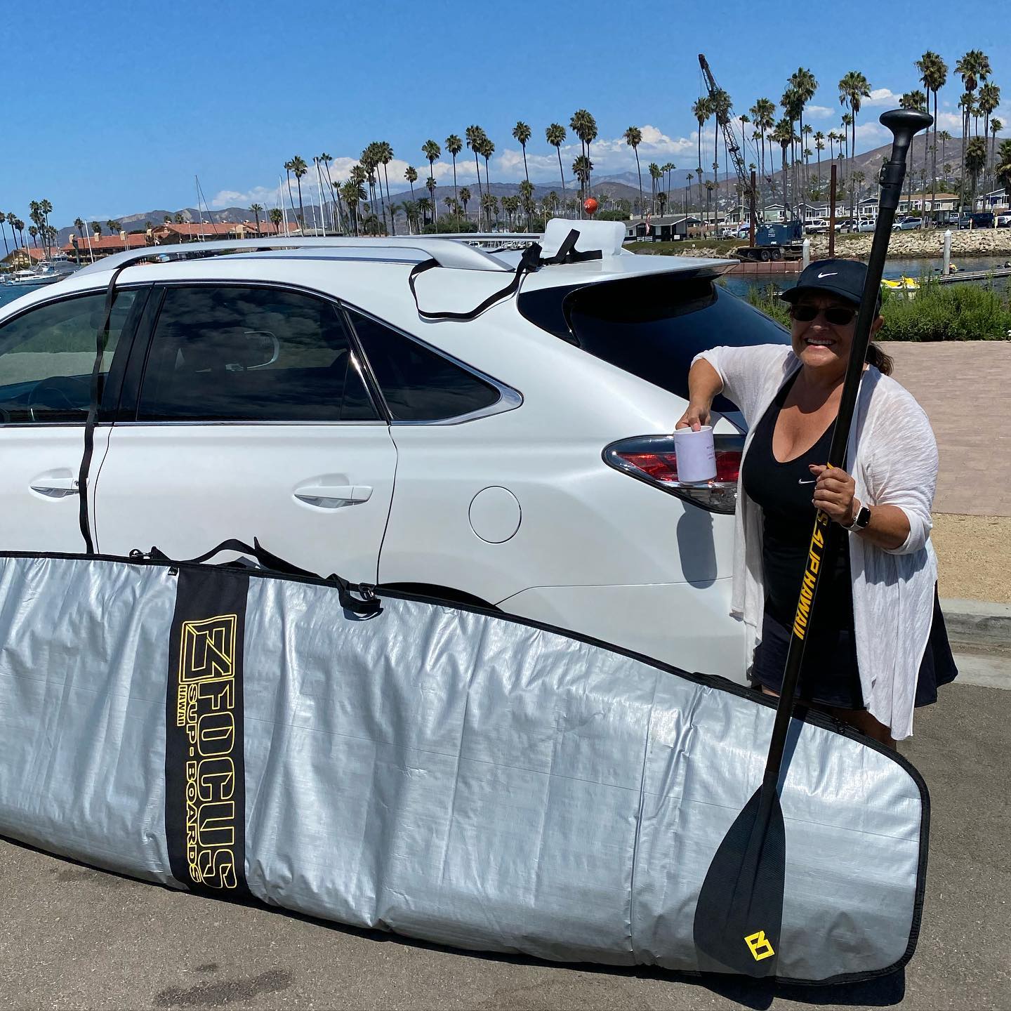 Buying a board is one thing, but we make you feel comfortable on it.
#happycustomer #paddleboarding