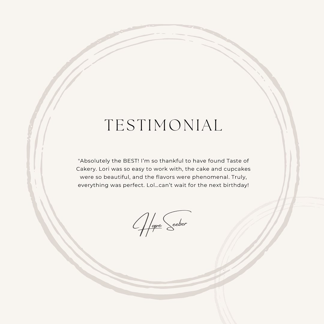 ⭐️Client Testimonial ⭐️