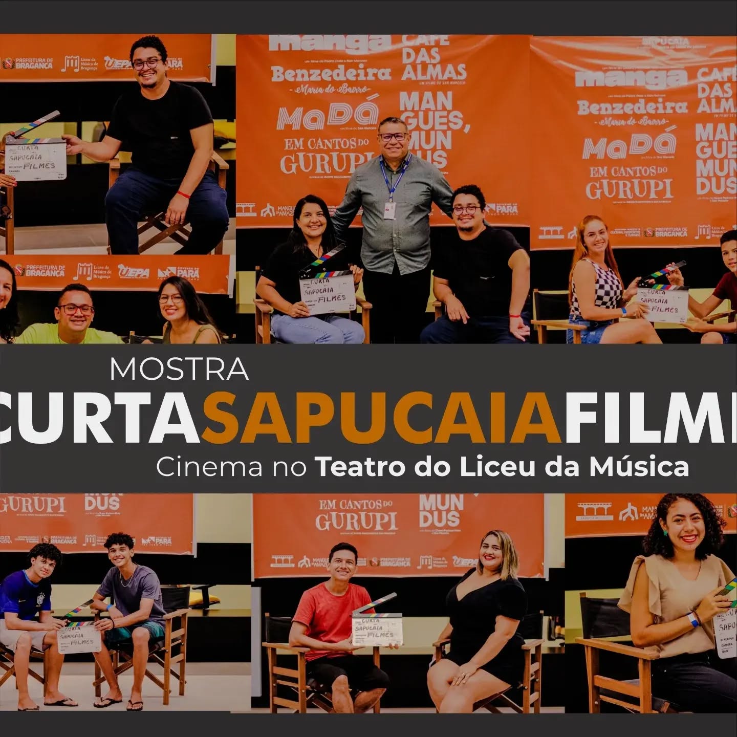 A noite do dia 27 de dezembro foi ímpar, poder exibir curtas que tivemos participação na realização e ver a casa cheia, foi simplesmente maravilhoso. Agradeço a todo o público que fizeram dessa noite, memorável... Agradeço ao professor @claudio_ctrindade que foi quem idealizou esse dia juntamente com @sapucaiafilmes. Agradeço aos parceiros que contribuíram grandemente: @manguesdaamazonia @projetoalunoreporter e @seculd_braganca ... Sem toda essa gente esse encontro não seria possível... OBRIGADO 😍🎉🎬🎥🎞️