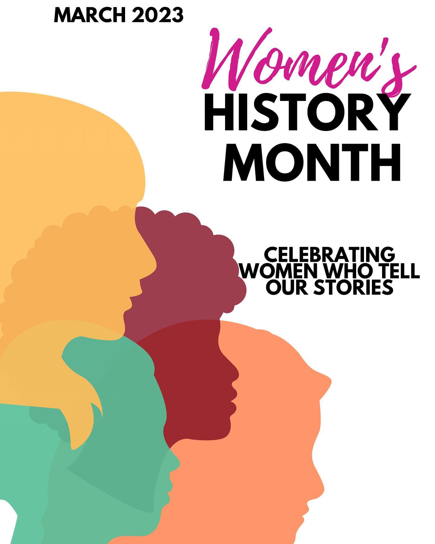 March is Women’s History Month. Check out the library digital space or IRL to find out more about strong women of history. #womenshistorymonth