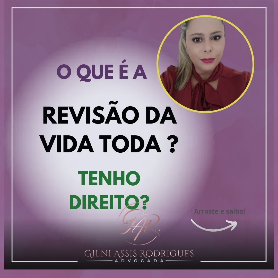 A aprovação da Revisão da Vida Toda pelo Supremo Tribunal Federal tem sido um dos principais assuntos no mundo previdenciário.
E como faço para saber se tenho direito?
Leia o post acima que vou te mostrar!
Lembre-se: nem sempre a RVT é vantajosa, então é importante fazer o cálculo antes de pedi-la, pois ela pode diminuir o valor atual.
Para isso, busque o auxílio de um profissional habilitado!