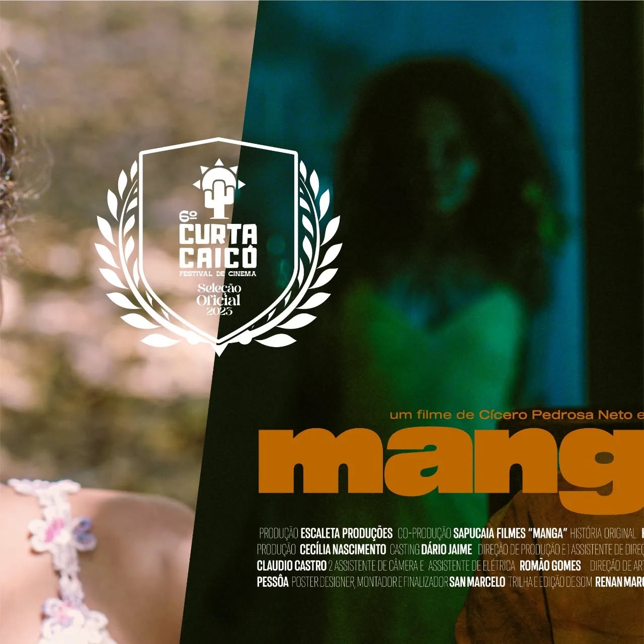 Nossos dois projetos compõem a seleção de filmes do 6° Curta Caicó Festival de Cinema @curtacaico, sendo "Manga" de @san.marcelo.dp e @ciceropedrosaneto na Mostra Alvorada de Custas Fantásticos e "Em Cantos do Gurupi" de @juditemusic e @san.marcelo.dp na Mostra Rio Branco Infanto-juvenil
Parabéns a toda a equipe dos filmes selecionados!