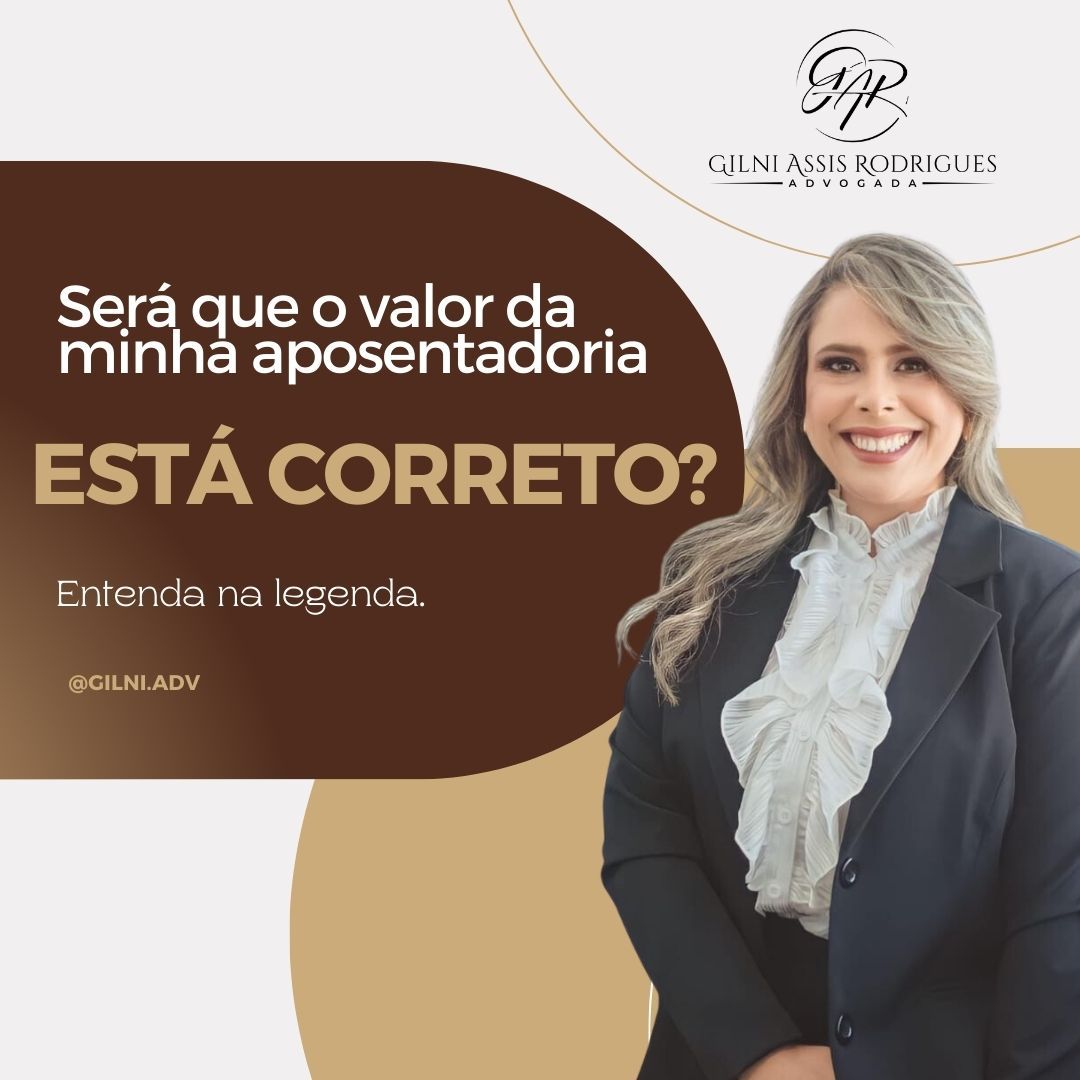 Acreditem! Há várias possibilidades de análise do seu processo administrativo de concessão da aposentadoria para encontrar alguma falha de contagem ou outras situações que possam ter prejudicado e reduzido o valor do seu benefício.
👉 Será que o seu tempo de contribuição foi considerado TOTALMENTE e CORRETAMENTE?
👉 Será que o seu período de ATIVIDADE ESPECIAL (exposição a agentes nocivos à saúde ou ruídos acima do permitido) foi considerado ?
👉 Será que o FATOR PREVIDENCIÁRIO, que reduziu a sua Renda Mensal Inicial (RMI), não poderia ter sido retirado do cálculo?
📍Faça valer o seu direito: procure um advogado especialista em Direito Previdenciário para elaborar seu PARECER DE REVISÃO PREVIDENCIÁRIA.