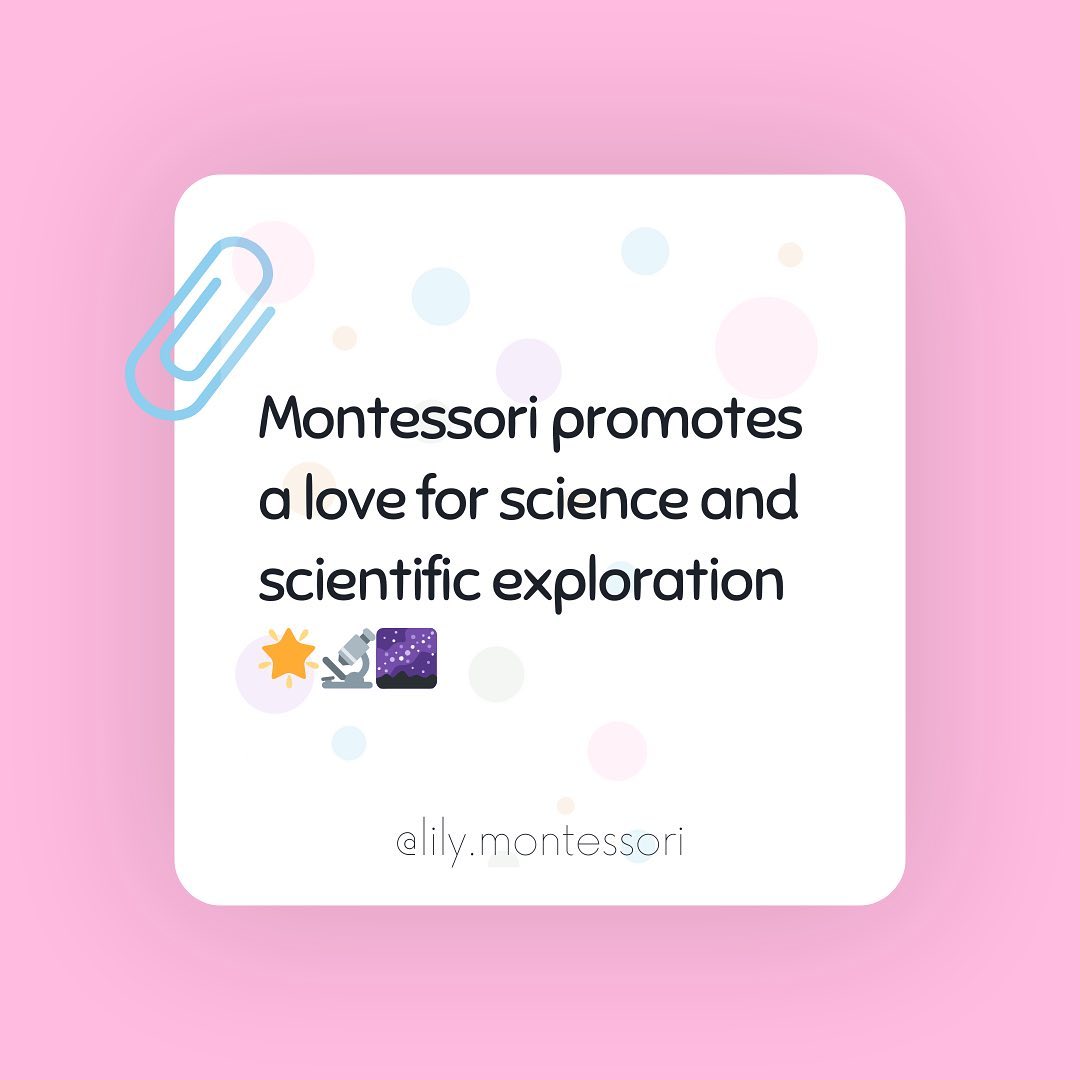 Montessori education nurtures a love for science and scientific exploration. Through hands-on experiments, nature studies, and observation of the world around them, children develop a curiosity about the natural sciences, critical thinking skills, and an appreciation for the wonders of the universe. ๐๐๐ญ
#montessori #childcare #ottawa #ontario #childdevelopment #daycare