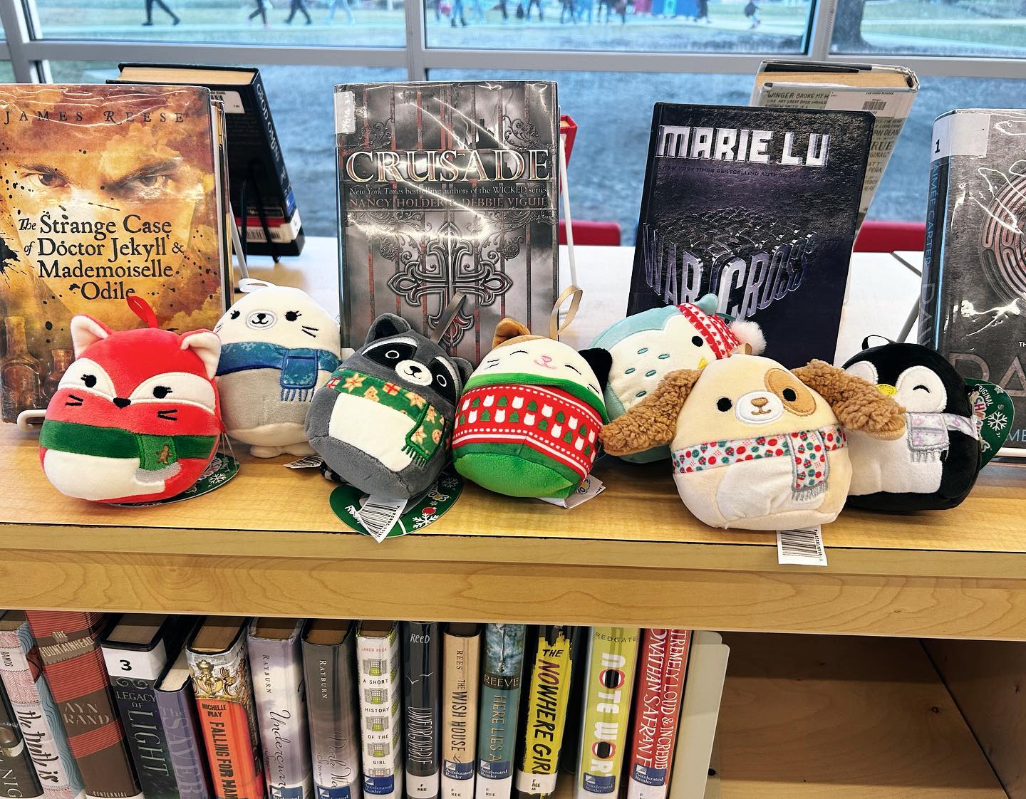 ‘Tis the Season! Come check out a book and get a cute holiday buddy!