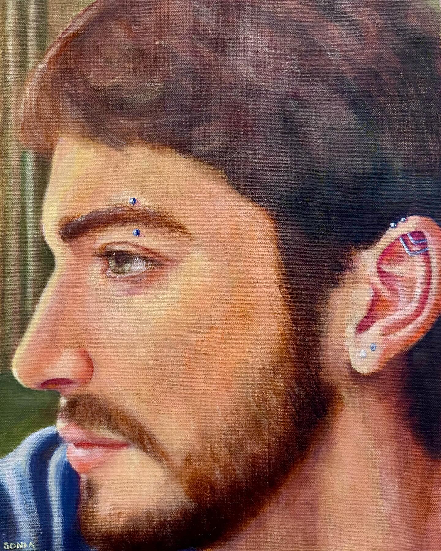 Portrait of Liam @sketchy_account oil on linen 30.5 cm x 40.5 cm x 3.5 cm
#portraits #portraitpainting #portraits #portraitartist#portraitcommission #portraitpainter #maleportrait #onlineartgallery #portraitoftheartistasayoungman