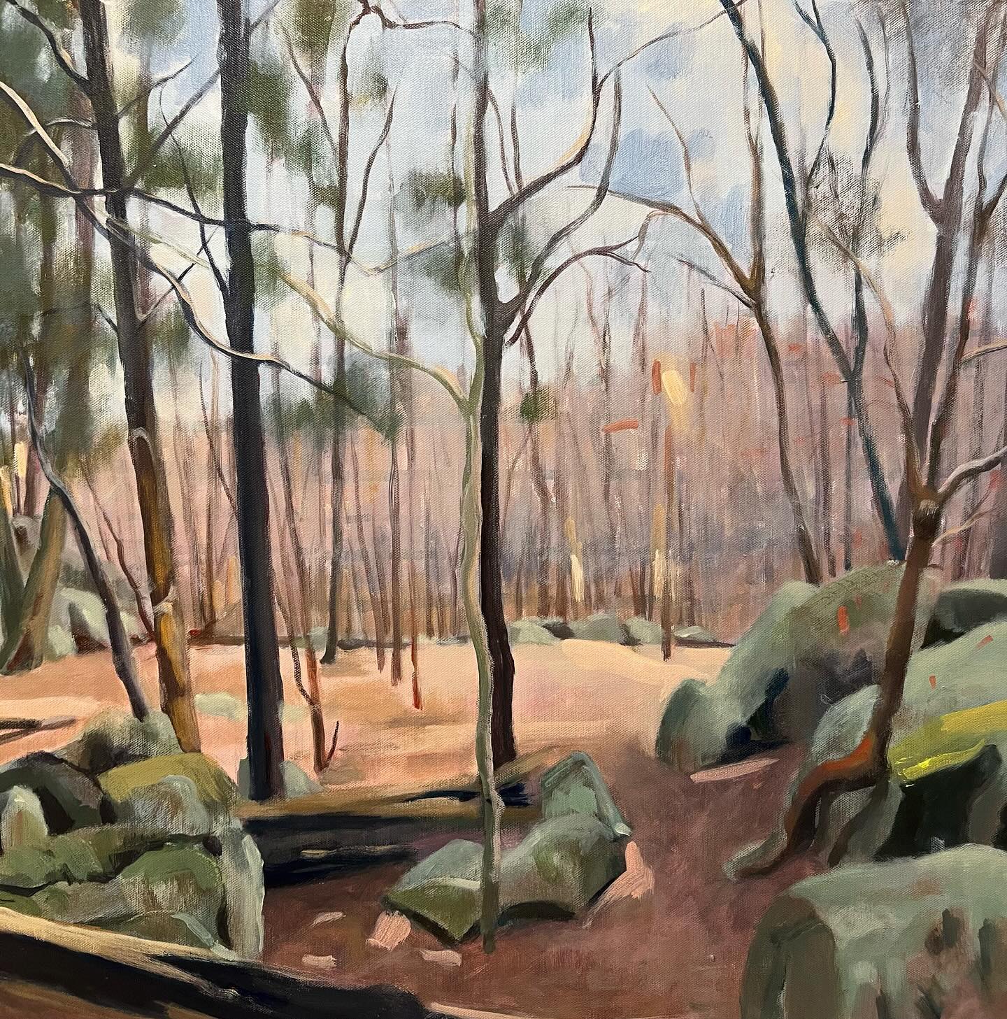 Another muted winter landscape, near the canal.