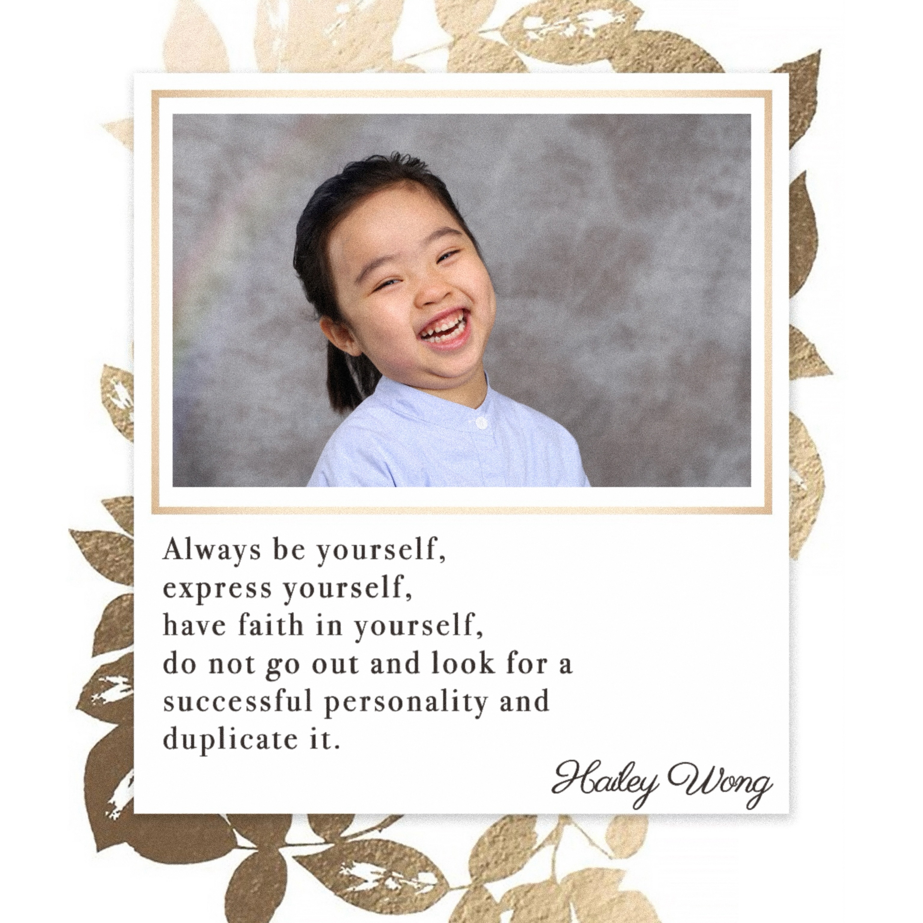 《 Hailey Wong Monday Quotes 》
#5Y3M
#攝影暖爸