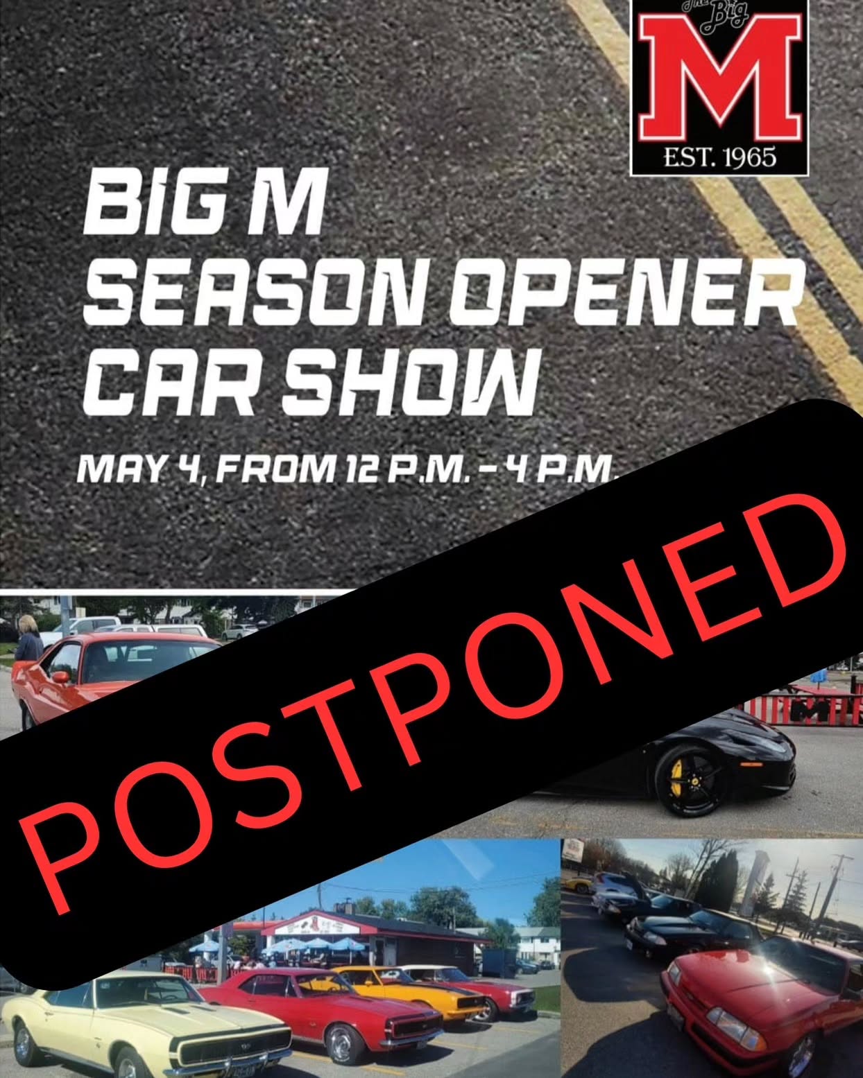 Unfortunately we waited as long as we could, but the weather doesn't look like it's going to cooperate with us this time. We will regrettably have to postpone the event to a later date. We hope to see you all soon for a great time in the sun! We really cherish this event every year and want it to be a perfect time for everyone.