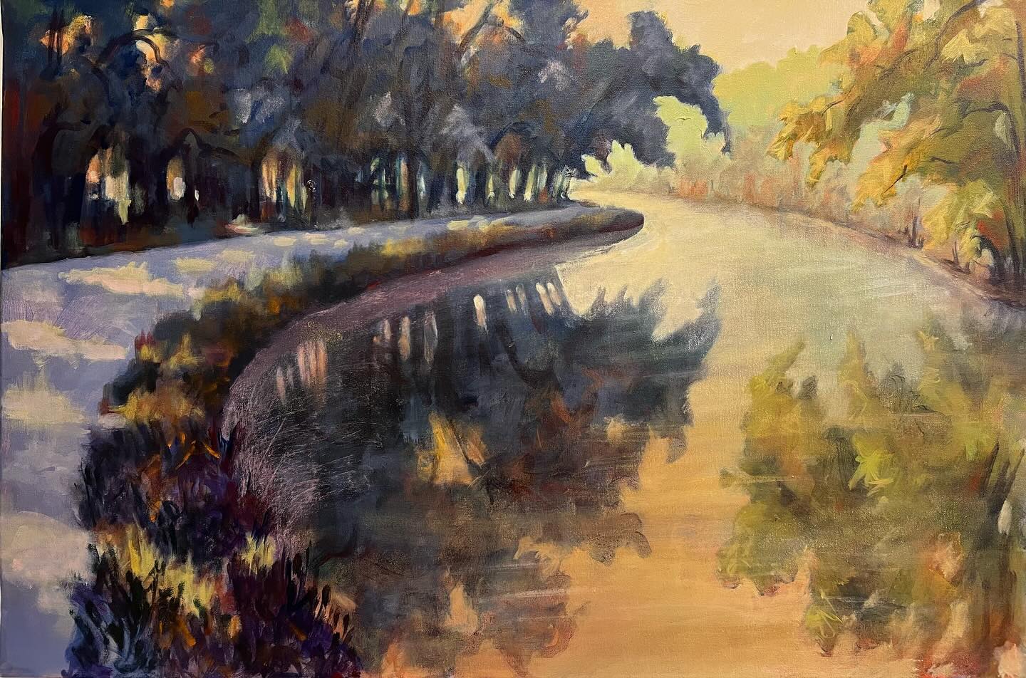 Another reworked painting.  I love seeing an unsuccessful painting be reborn in my eyes.