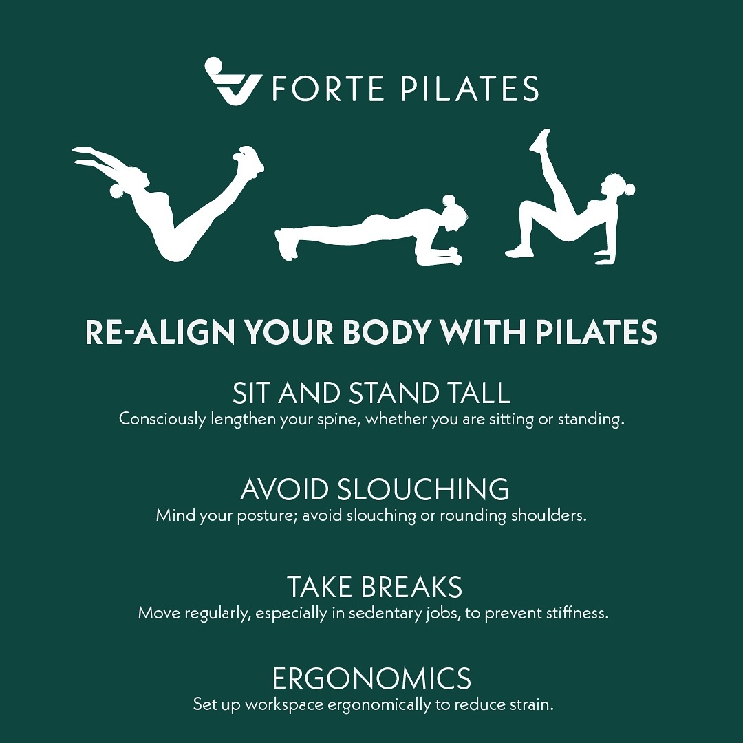 Discover the Transformative Power of Pilates
Experience how Pilates helps realign your body for improved posture, flexibility, and overall well-being
#reformwithForte