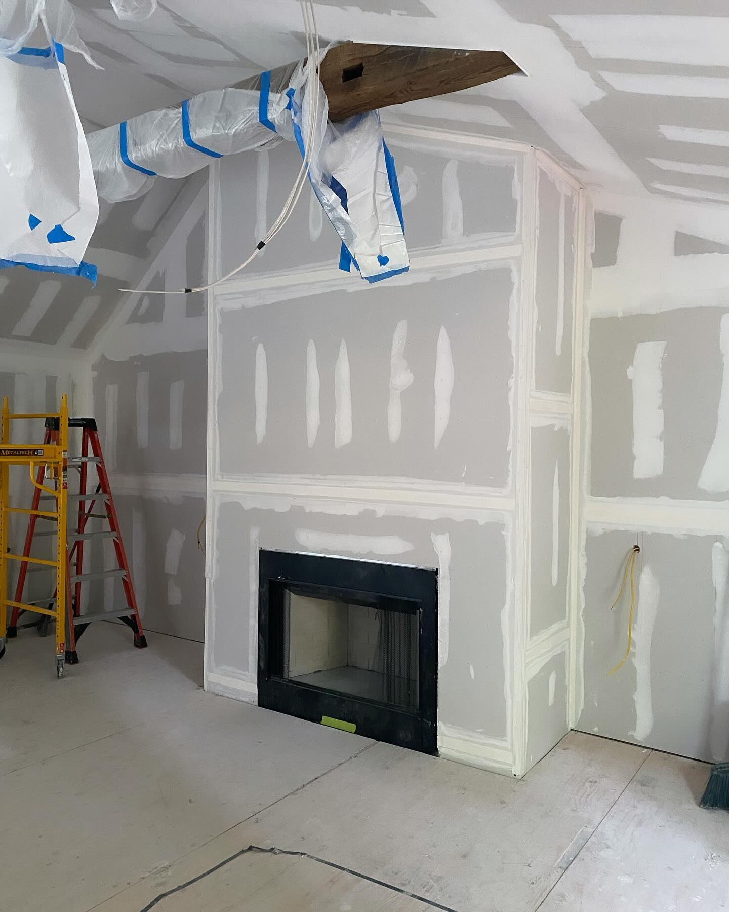 New fireplace in progress ๐ฅ