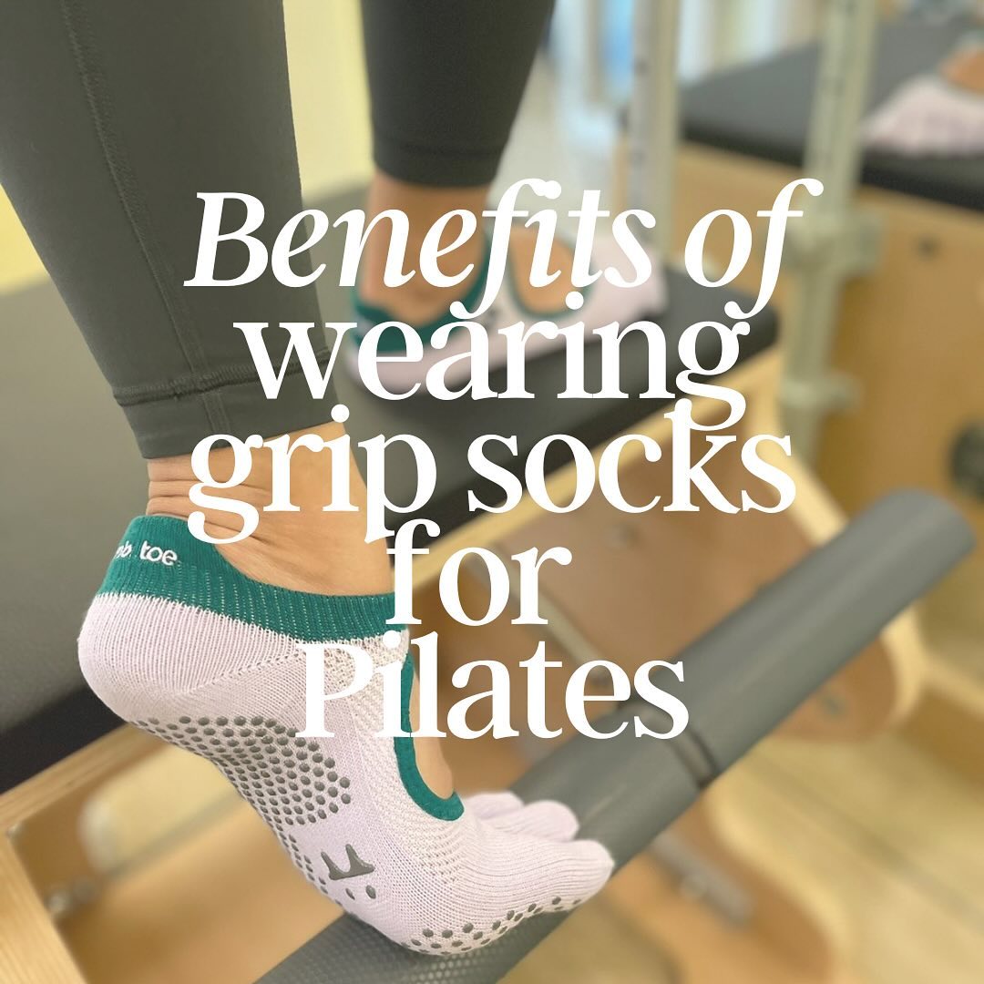 Enhance your Pilates practice with grip socks!
Say goodbye to slipping and hello to improved stability, alignment, and control during your Pilates sessions. Feel comfort and secure with style while focusing on your movements for a more effective session every time.