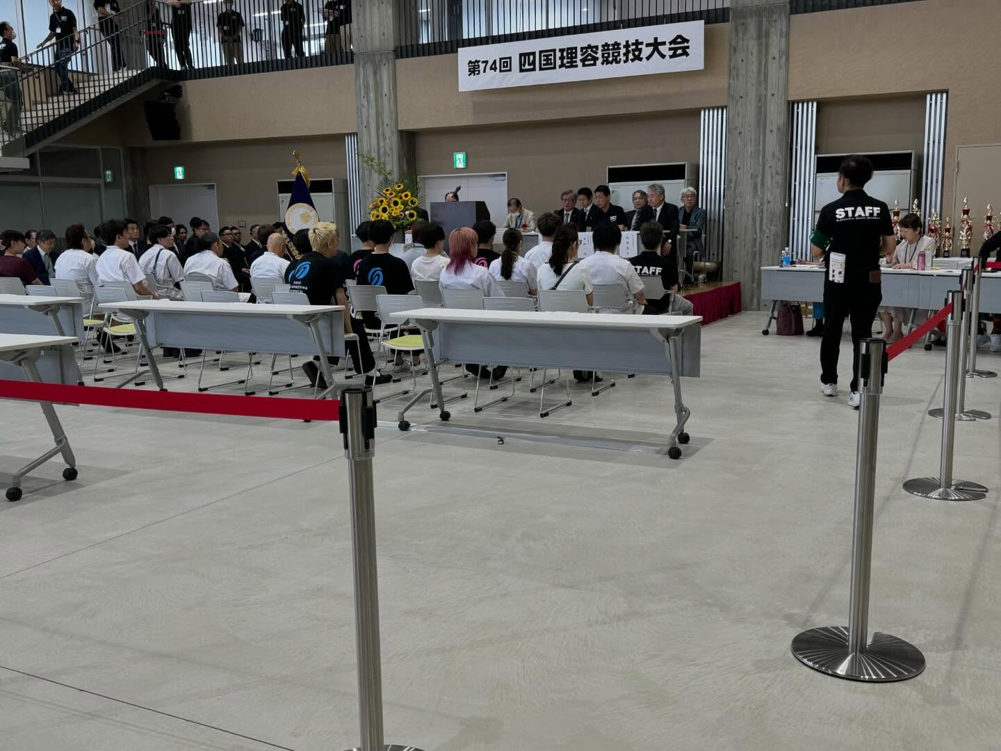 四国理容協議大会に来ております❗️