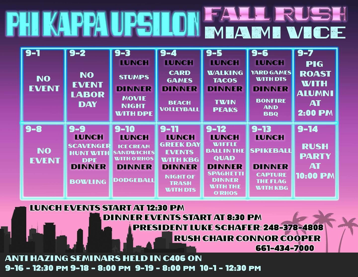 Rush Fall 2024‼️