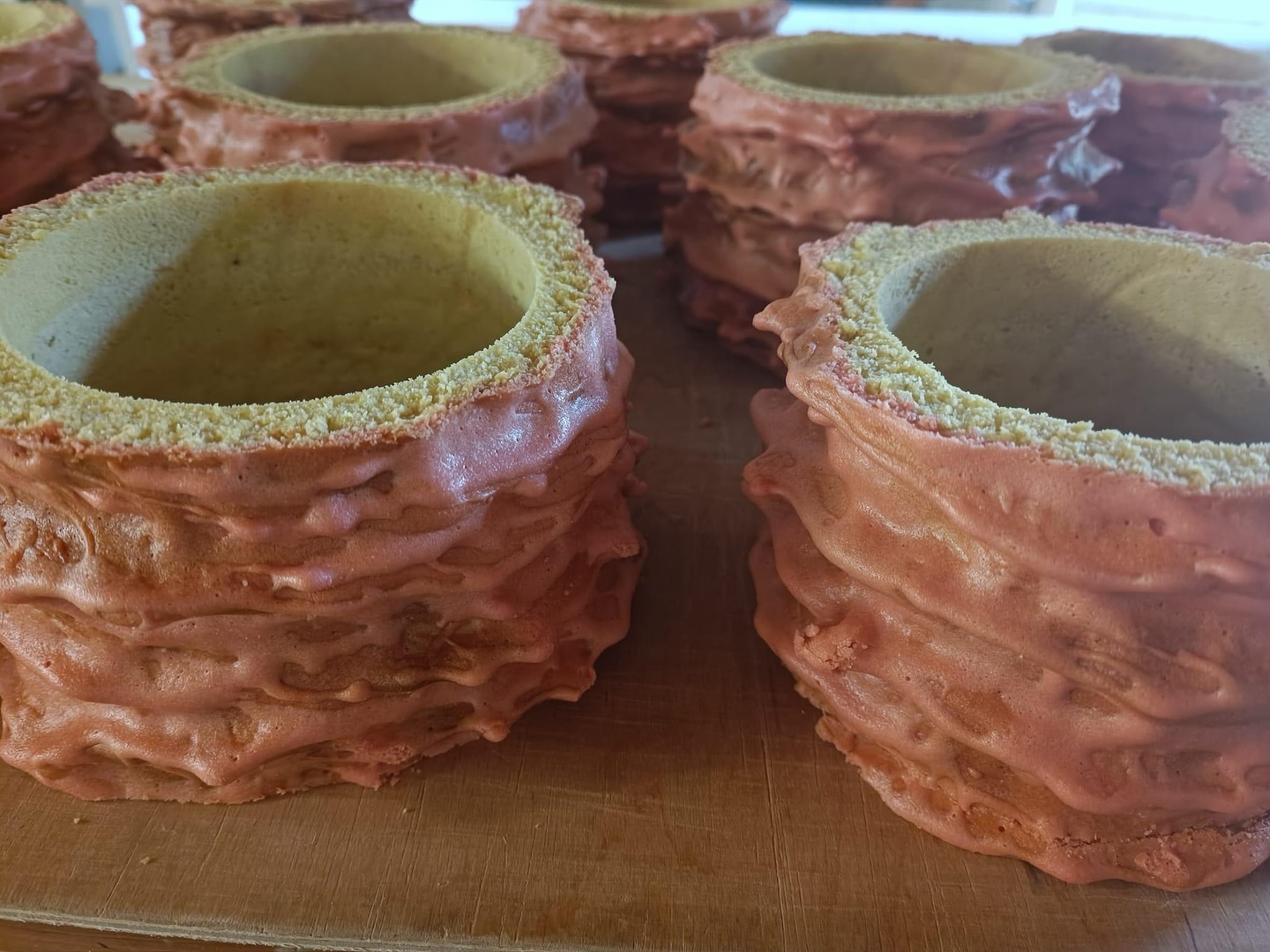 Naujiena!!!! Specialiai Kėdainių miesto 652 metų šventei ❤️ Avietinis šakotis❤️