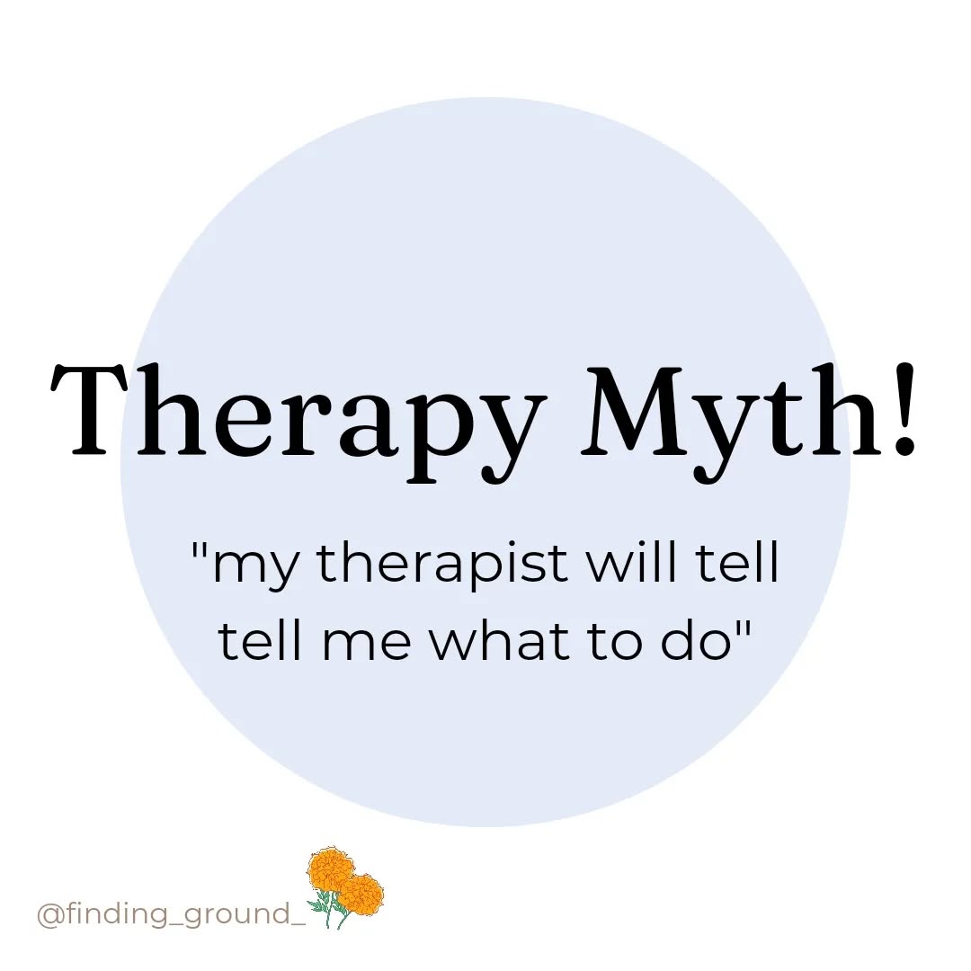 It's so common in the beginning of therapy for people to think I will tell them what to do! I see my role as helping people better understand and *trust* themself, and over time having more confidence in their decisions.
#traumainformedcare #depressionhelp #anxietyrelief #therapymyths #selfesteem #confidence