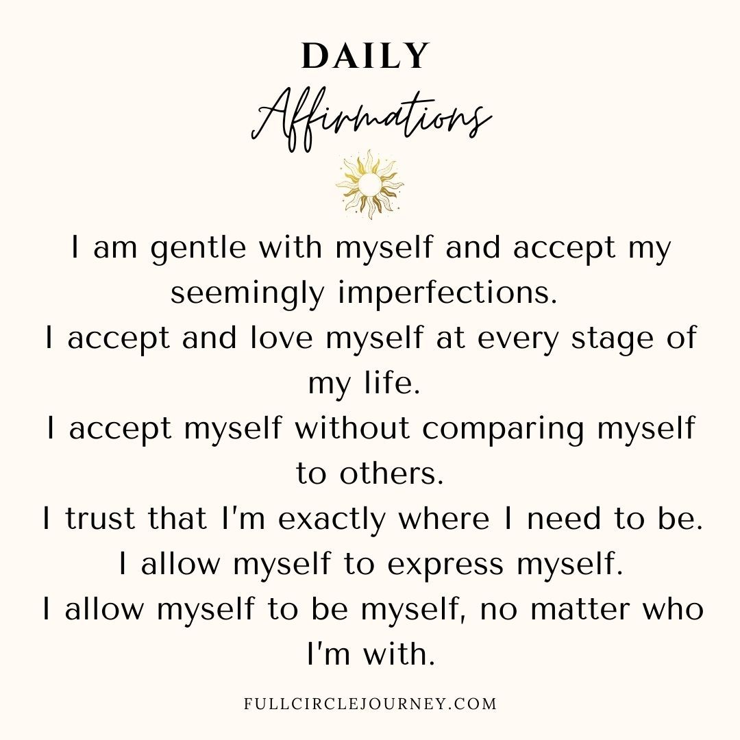 Affirmations are powerful when theyโre declared from a high vibratory state. In essence, when your vibratory frequency is high, affirmations are like commands to the Universe. But in contrast to that, when theyโre said from a place of conflicting thoughts, those same words become powerless. ๐ฃ๐ง
One way to shift the energy behind affirmations into commands, is to also โfeelโ the feeling of the words. This then redirects the energy with much more life force and vitality to create the reality your affirmations command. ๐ฅฐโค๏ธ
For more tips & guidance, visit us at:
FullCircleJourney.com
