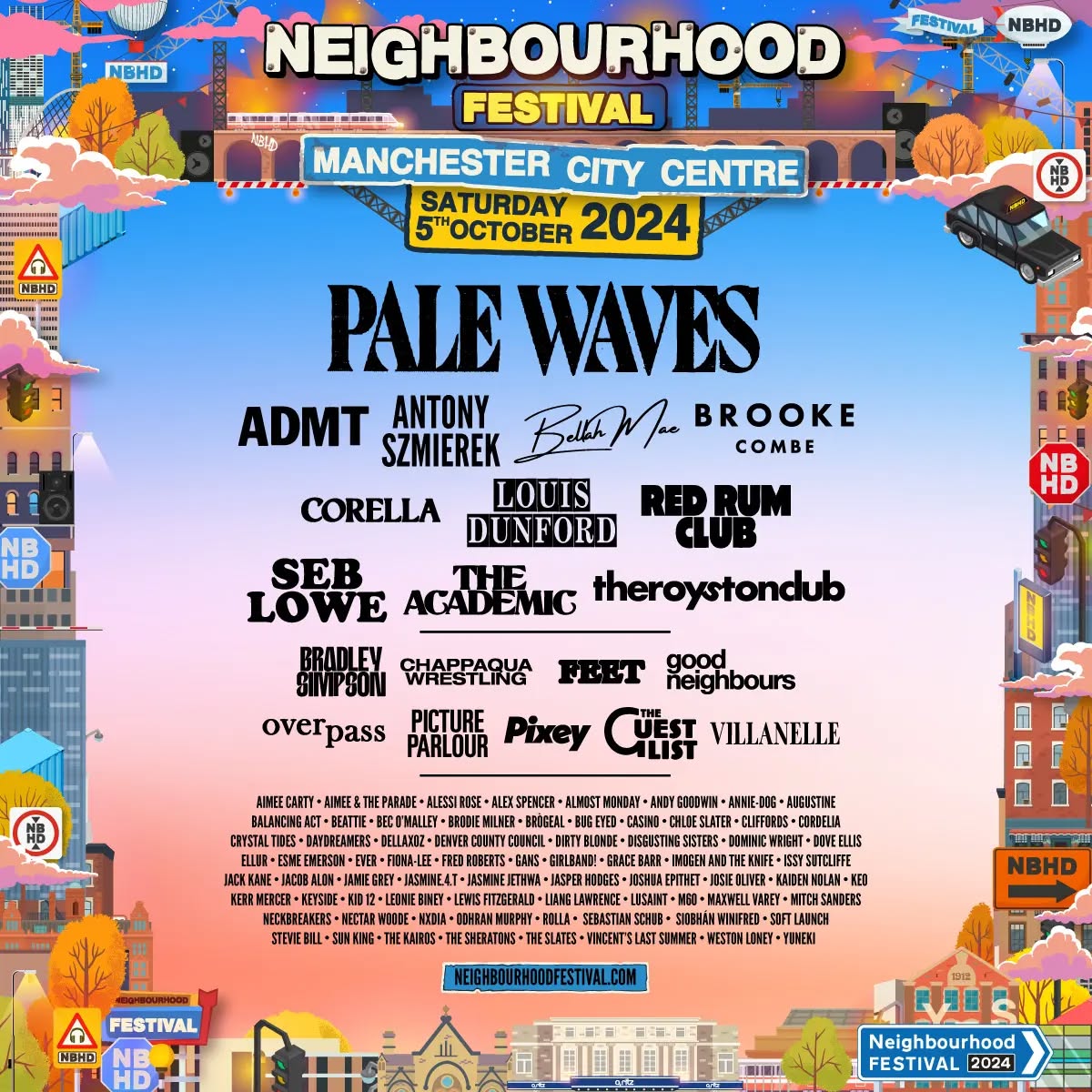 👀 One of the BIGGEST festivals is taking place across Manchester on Saturday 5th October!
Join Shock's @tumtorner for build-up and coverage of @nbhdfestival throughout next week, with live music from Pale Waves, ADMT, Seb Lowe and MORE!
Check the link in our bio for tickets and keep an eye on our socials for more news...