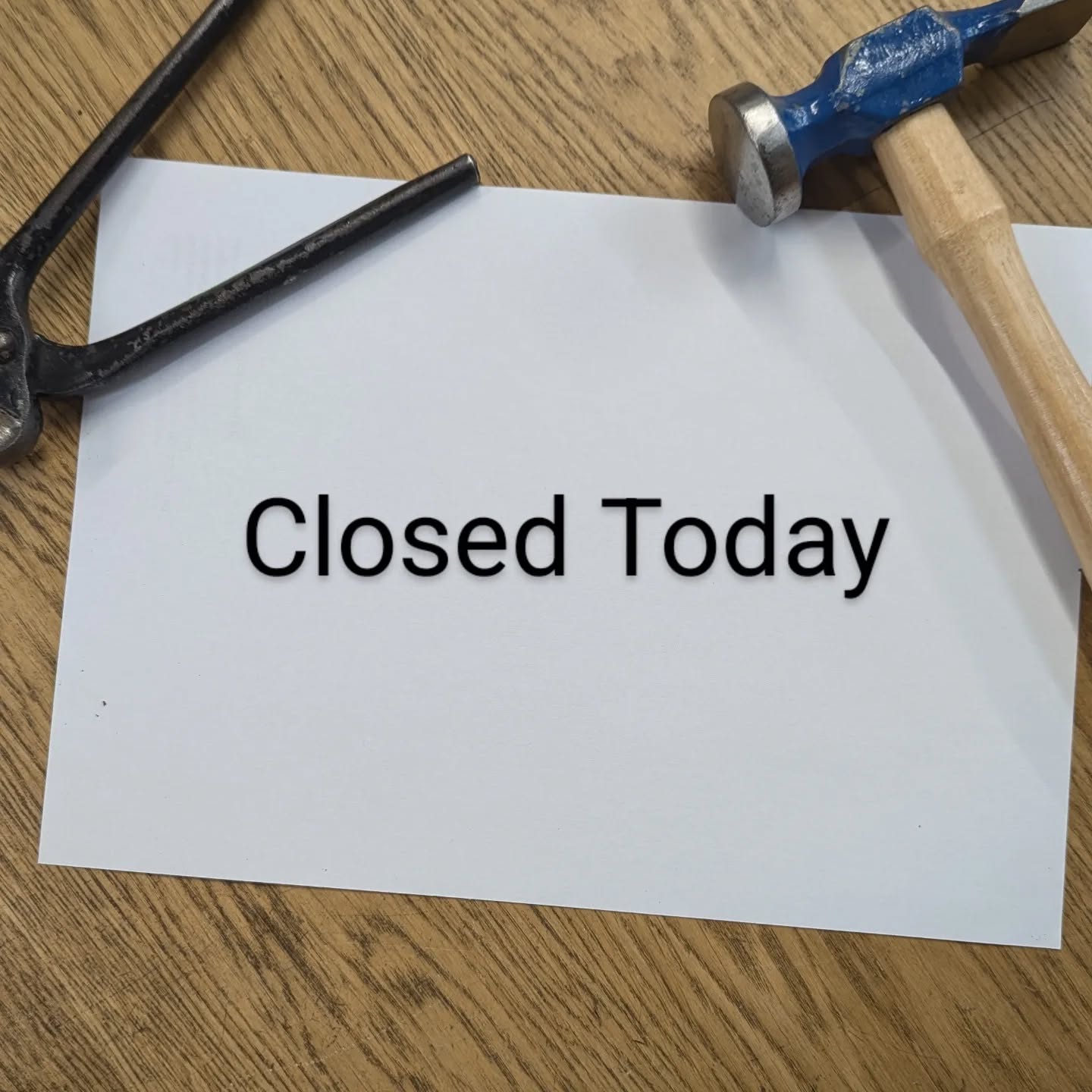Apologies for the short notice. Due to various things outside of my control the shop will be closed today (2/10/24) back open as usual tomorrow