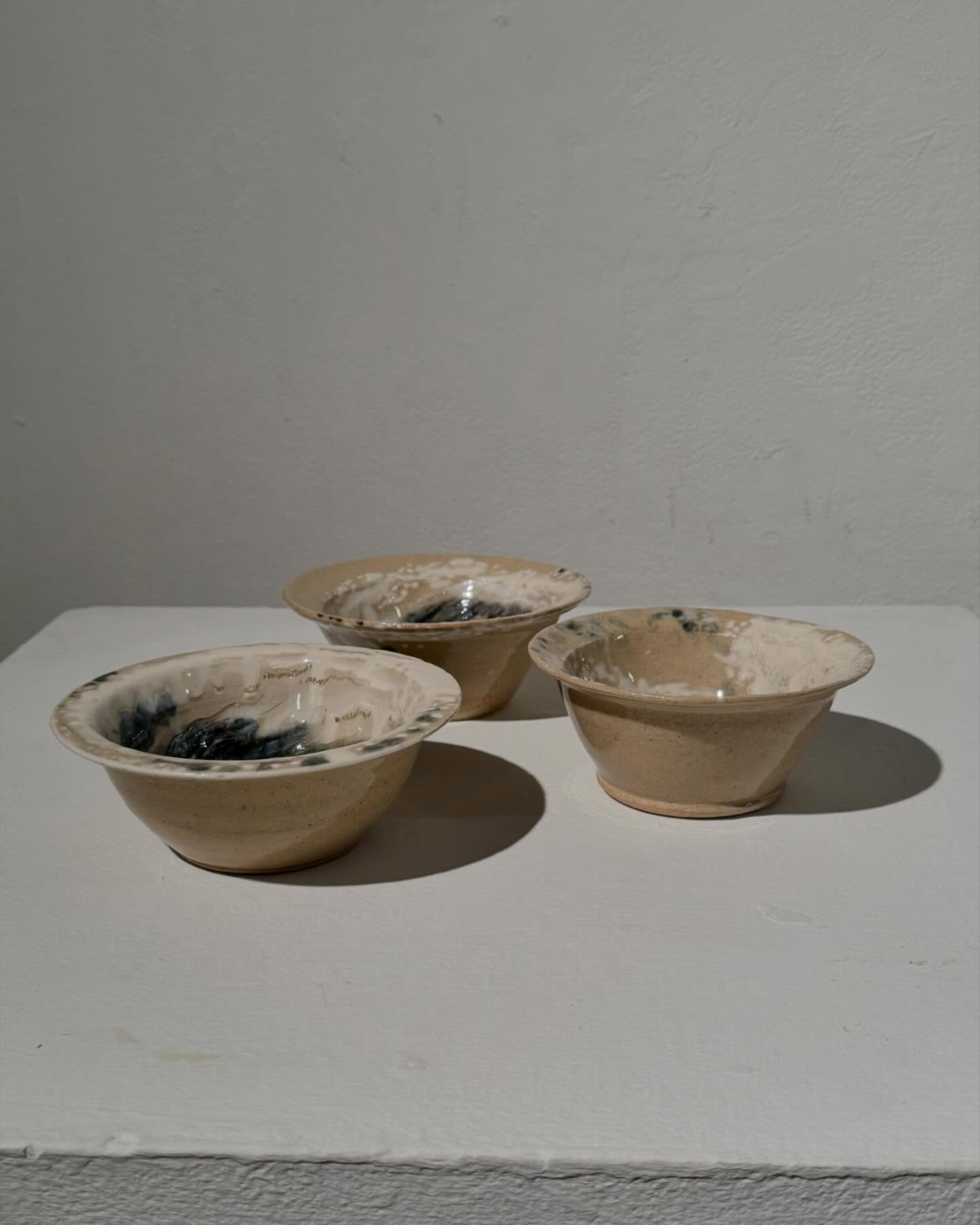 set of wave bowls I plan to refire