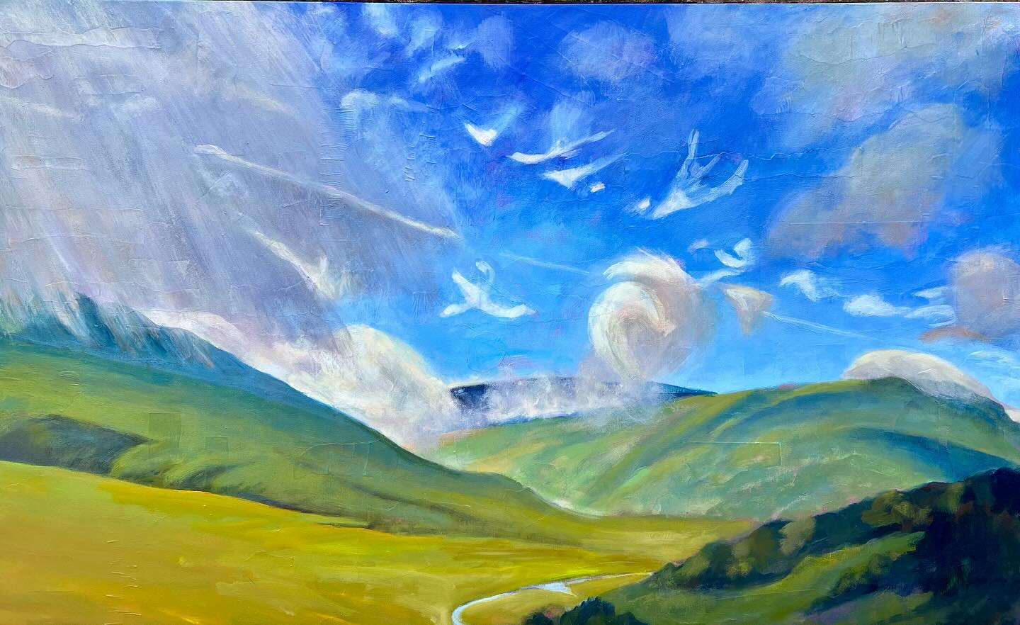 Wild crazy gorgeous Scottish sky.  Nature wears uncertainty with grace and beauty!