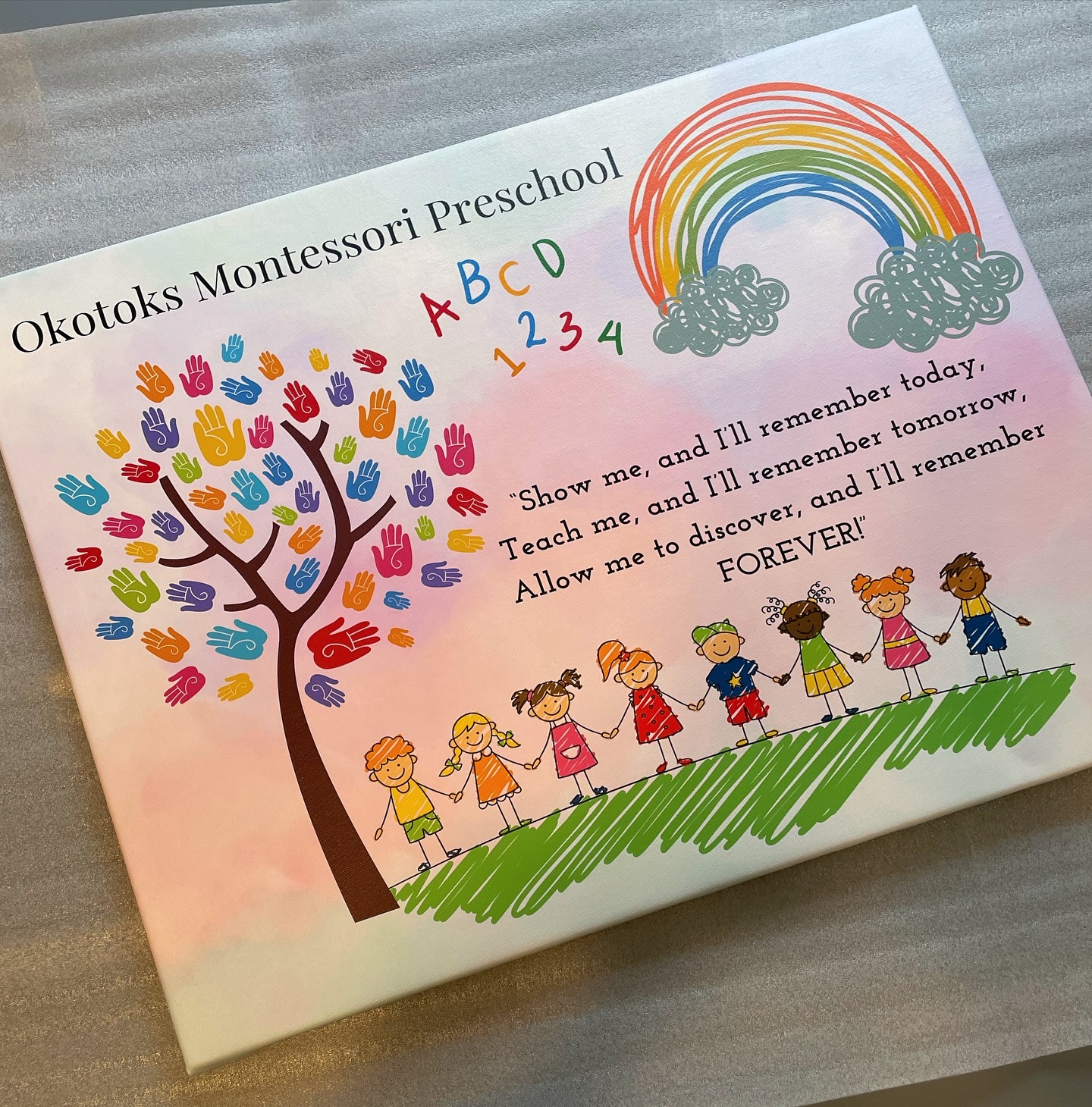 Cute little project for our friends @okotoksmontessori ! 🥹
>3/4” depth
>photo continuous edge wrap
>satin finish
>custom design image
#natsprintingco #okotokssmallbusiness #canvasprints