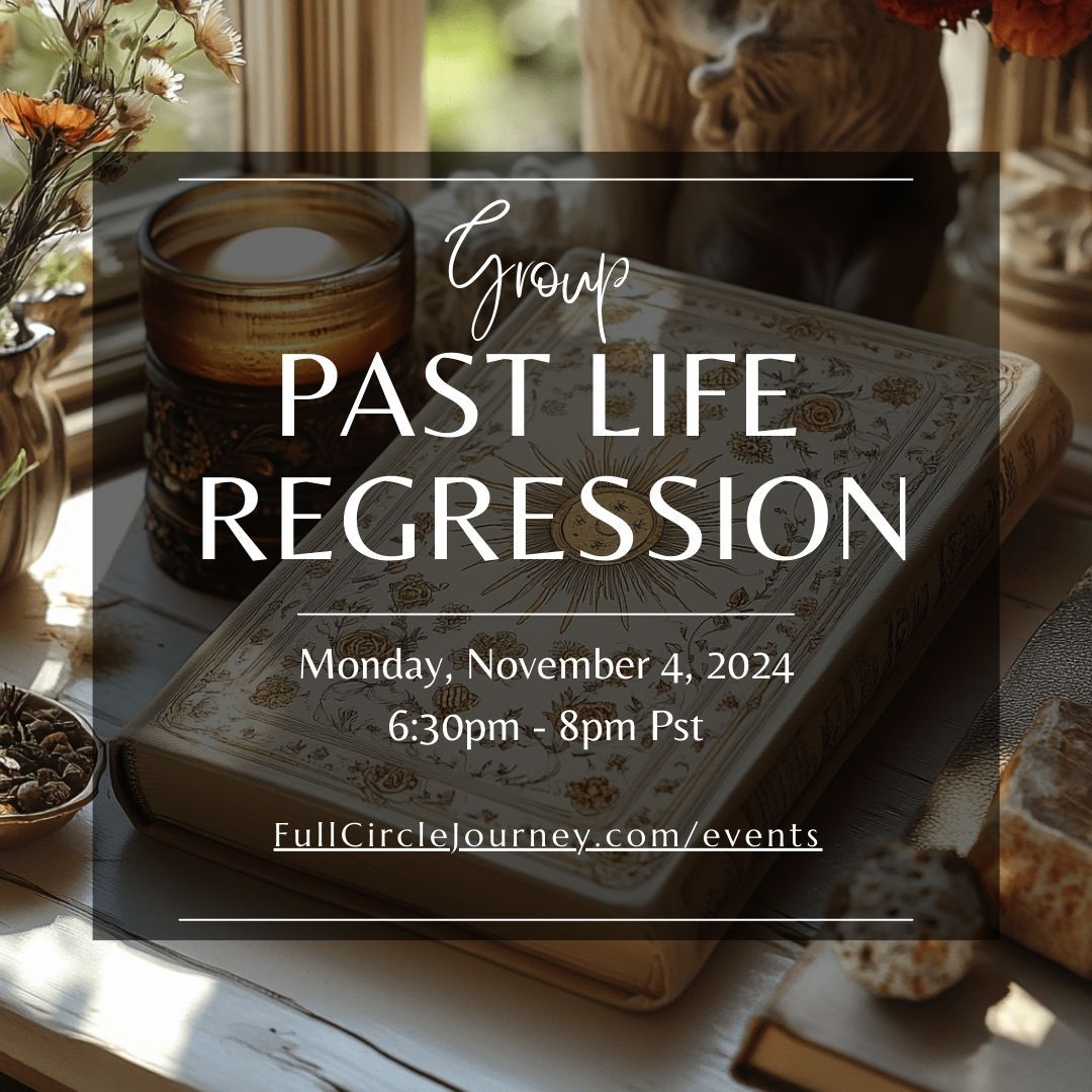 Join us today for an Online Group Past Life Regression - Monday, November 4, 2024 6:30pm PST ๐๐
Explore your past lives and discover how you can move forward!๐๐ปโโ๏ธโจ
Past Life Regression is a form of Hypnotherapy that helps bring up memories, patterns and limiting beliefs from past lives that may be affecting you in this lifetime today.๐๐
When youโre born, your soul can bring with it memories from past incarnations, such as unfulfilled dreams, unexpressed emotions, limiting beliefs, ailments, unresolved issues, and attachments from the past. ๐ฎ๐
By regressing to where the issue is believed to have originated, you can heal and resolve longstanding destructive or negative behavior patterns and habits, such as phobias, fears, anger issues, repeating relationship patterns, physical issues, so that you can heal from them at the root level and clear them for good in this lifetime.๐ค๐
In this session, weโll visit several lifetimes so that you can heal what is most pertinent and beneficial for you. Your subconscious mind will make that decision as to what that is. You only need to allow the memories to surface to receive the precise information you need to heal.๐๐๐
Register at: https://www.fullcirclejourney.com/events