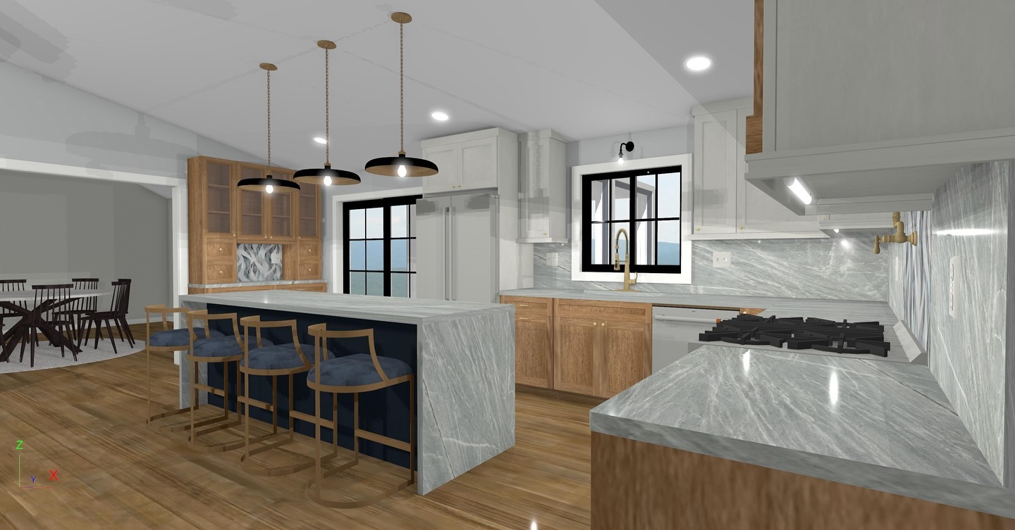 Design is done, ordered, and waiting on delivery and install. Looking forward to seeing this kitchen come to life!
#rikitchendesigner
#riinteriorsesigner