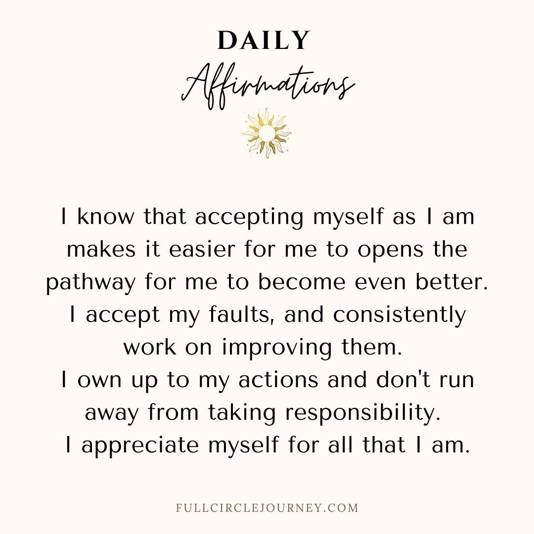 Awareness is the first step in the direction of being your best self. When you learn to appreciate and love yourself, admit all else, judgement ceases to exist. And that is when your pure potential becomes reality.๐๐โ๏ธ๐โจ
Visit us at: FullCircleJourney.com