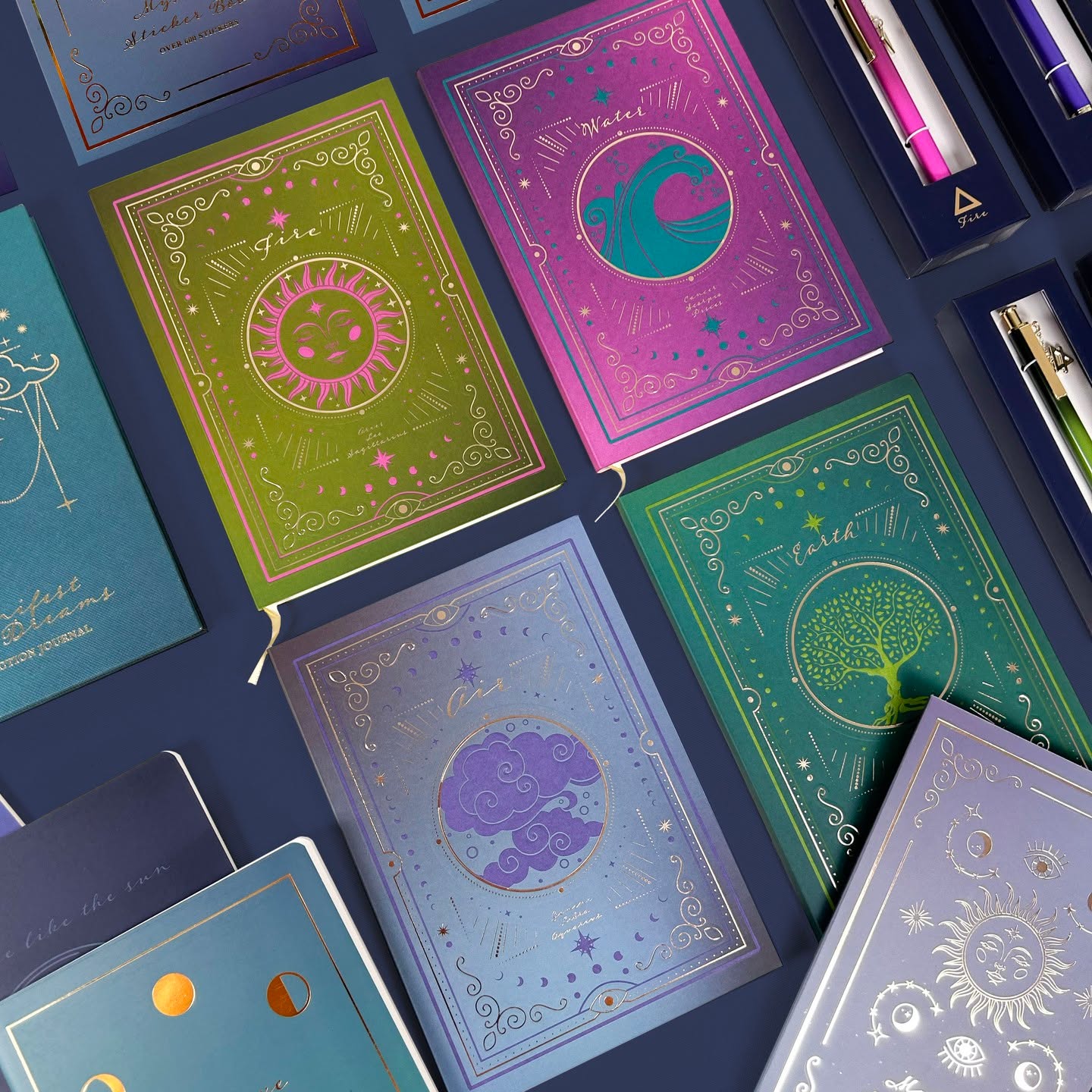Modish's Trendy Mystic-inspired notebooks, notepads, and pens
#mystic #stationery