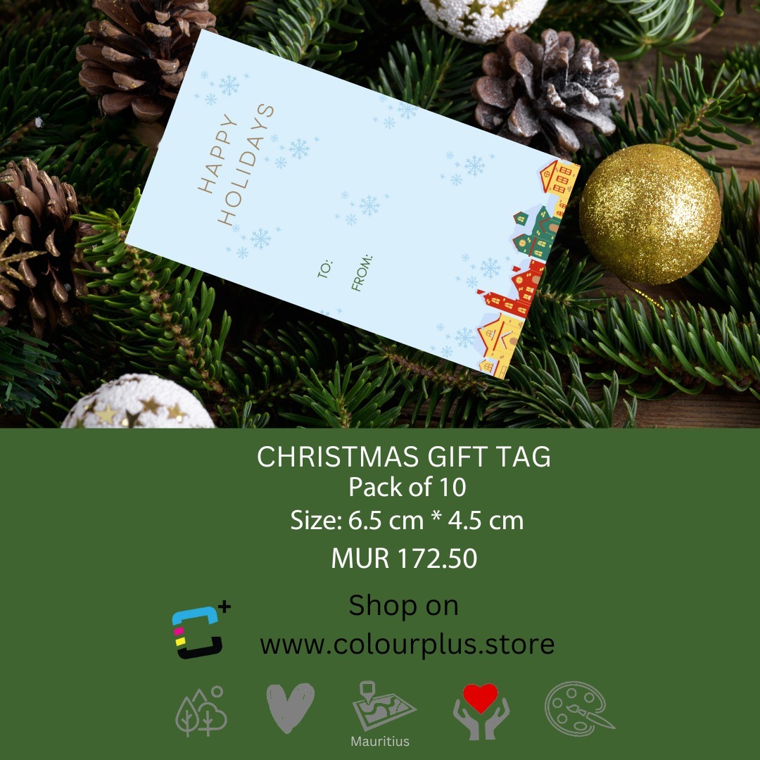 Our gift tags, made of textured recycled paper, are great to make your gifts stand out! Whether it's for a birthday, holiday, or just because, our tags are designed to complement your thoughtful presents.
Shop now! 🌲