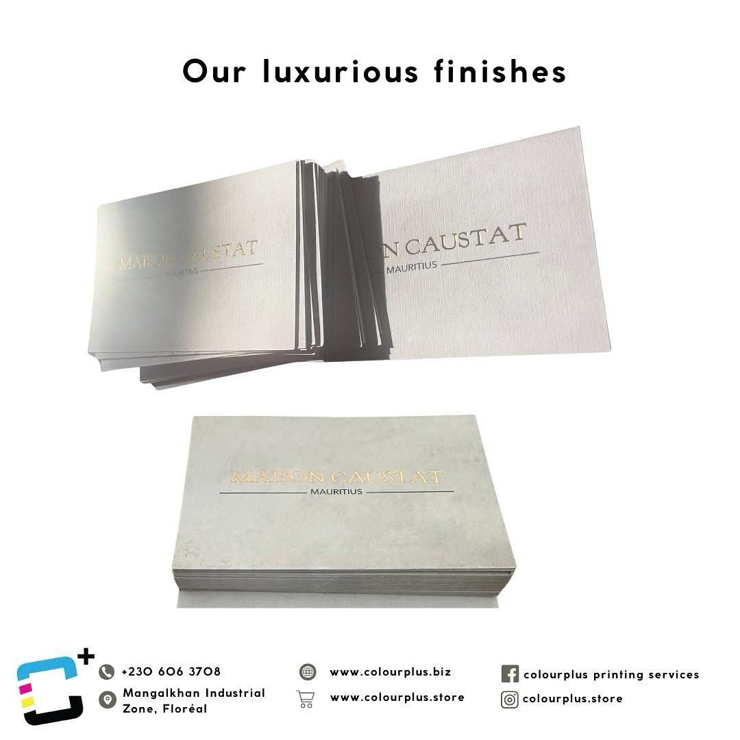 Luxurious Card Printing: Elevate Your brand
Our luxurious cards are meticulously designed to convey elegance and sophistication. Selection includes high-quality recycled textured papers, embossed and hot foil finishes, and rich, vibrant inks ensuring each card is a testament to our commitment to quality and excellence.