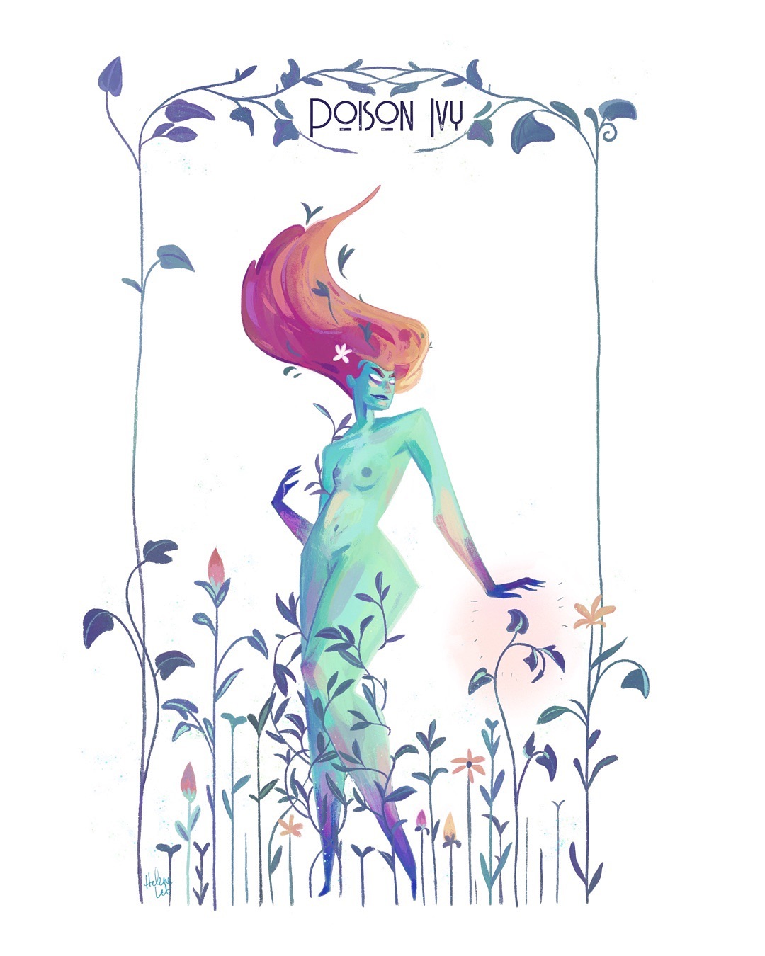 Poison Ivy for the @characterdesignchallenge of the month, theme was Gotham Crime. Swipe for the step by step 😊
I couldn’t chose between the two first slides, any preference?
___________________________
Made with @procreate
___________________________
#characterdesign #characterdesignchallenge #cdc #cdchallenge #dc #dccomics #gothamcity #poisonivy #thewomenwhodraw #procreateartist #procreateartwork #procreateillustration #illustrators #stepbystep #visualdevelopment #characterdesigner