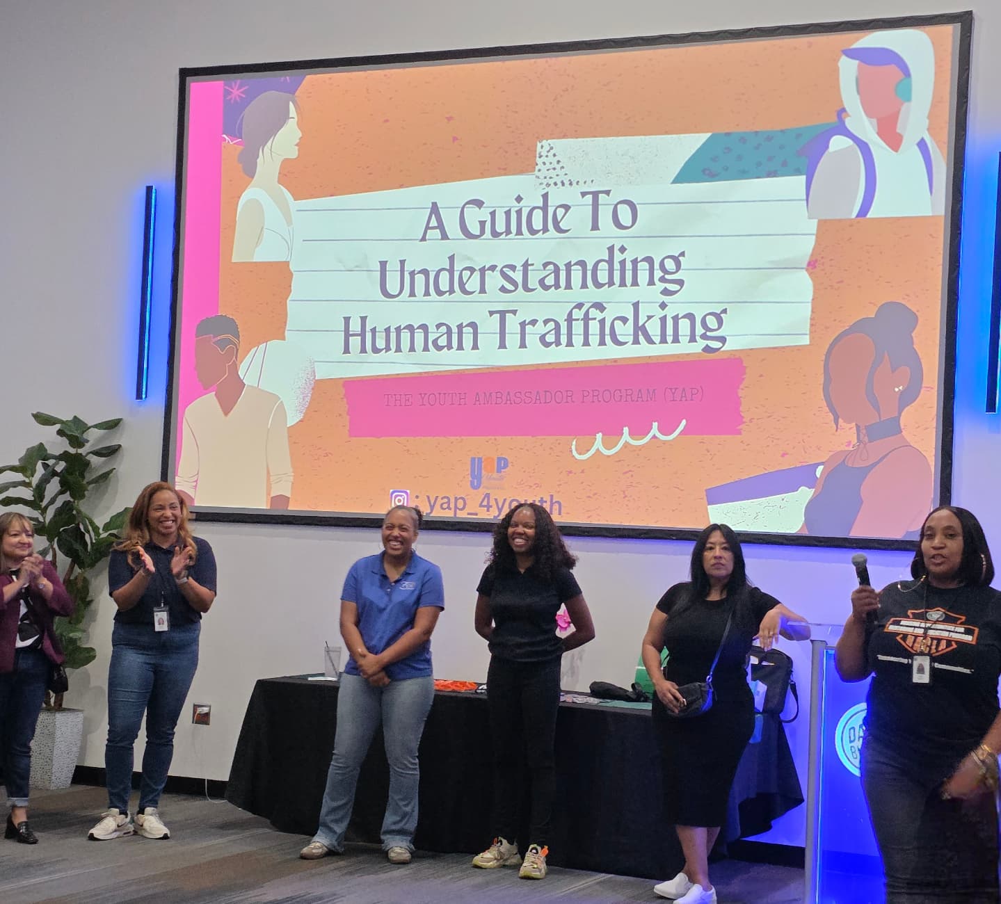 Youth from @hacla1938 @lapd_csp_ramona_gardens_ and @nickersongardenscsp visited Dave & Busters to attend a presentation by @forgottenchildreninc Youth Ambassador Program. After a delicious lunch the kids got time to play games with their friends