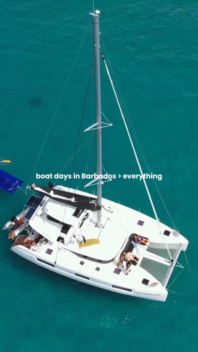 Boat days in Barbados > everything 🛥️☀️
Send us a DM to book your day at sea today!
⛵️: Lady Marmalade from @unseen.barbados
#365yachtcharters #yachtcharters #visitbarbados #carribeantravel #barbados