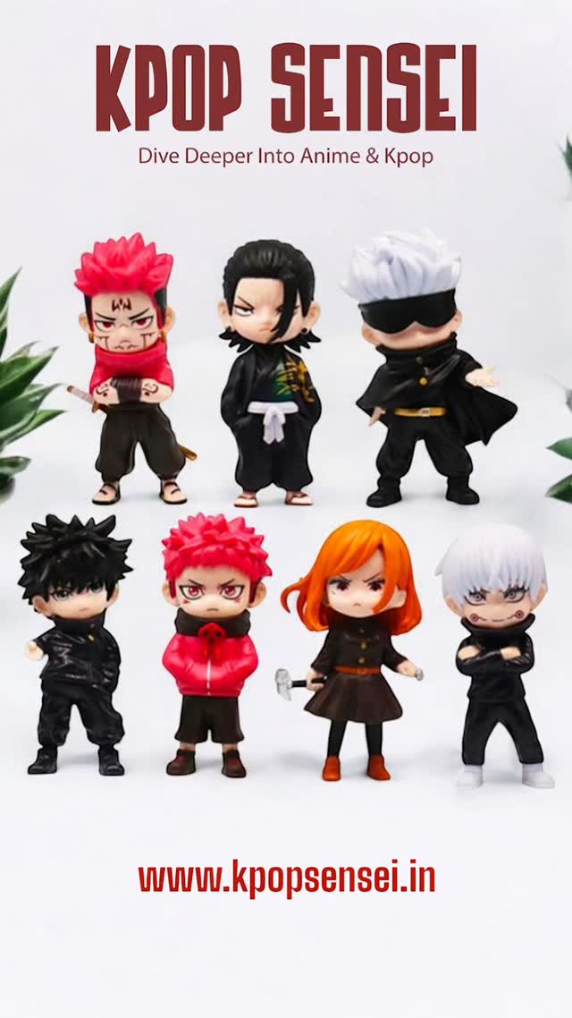 Jujutsu kaisen Action Figures
www.kpopsensei.in
#jujutsukaisen #anime #naruto #onepiece #weeb #otaku #actionfigures #myheroacademia #manga