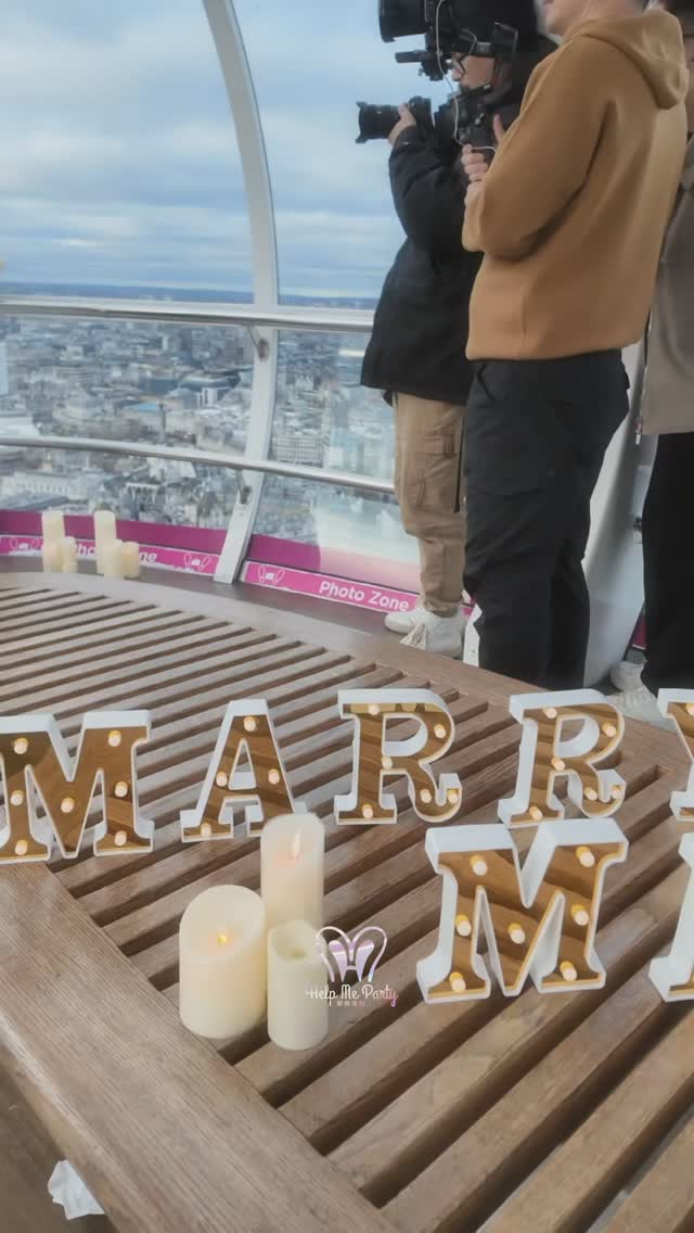 Proposal at London eye!#londoneye #londonproposal