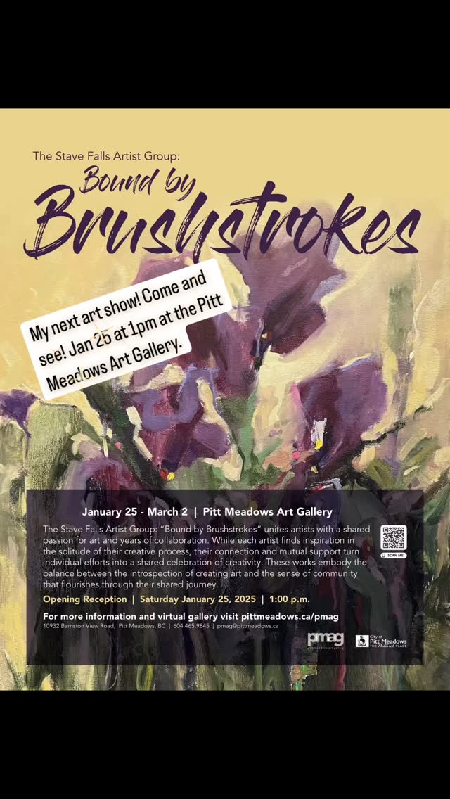 #pittmeadows #pittmeadowsgallery #artshow#artexhibition
