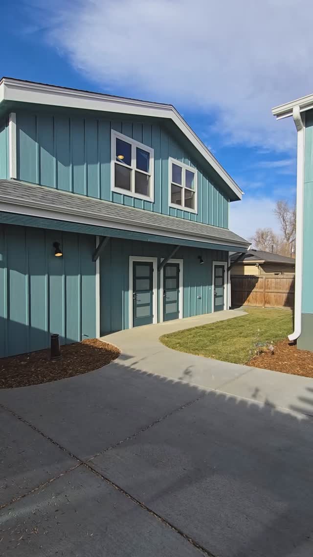 Thats a wrap on another Accessory Dwelling Unit. This one has a 3 car garage, 1 bedroom, 1 bath with a kitchenette and a bike shop. In addition to the ADU, we also designed a master suite addition to the back of the primary home. This ADU was ultimately built to provide housing for an at home nurse to provide medical care as the residents age in place. In the meantime its a great office and Broncos hangout spot. #adu #accessorydwellingunit #carriagehouse #STR #residentialarchitecture #denver
