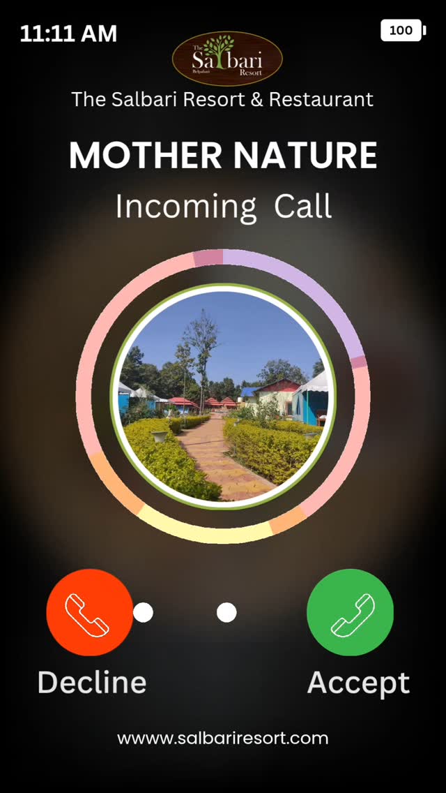 "📞 Mother Nature is calling... will you answer? 🌿✨
Escape the noise, breathe in the fresh air, and connect with nature at Salbari Resort—where peace and adventure await you! 🌳🏡
Answer the call. Book your stay now!
📞 Contact: +91 9883356418
🌐 Website: www.salbariresort.com
#CallFromNature"
Mother Nature, Nature Calling, Peaceful Escape, Forest Retreat, Serenity, Reconnect with Nature, Scenic Views, Relaxation, Adventure, Luxury Stay, Travel, Wellness, Unplug, Breathe Fresh Air, Tranquility, Rejuvenation, Comfort, Eco-Tourism, Green Escape.
#SalbariResort #CallFromNature #NatureCalling #EscapeToPeace #ForestRetreat #LuxuryInNature #TranquilityFound #SereneEscape #UnwindAndRelax #ScenicViews #StayWithUs #BackToNature #BookYourStay #HiddenGem #PeacefulMoments #AdventureAwaits #ReconnectWithNature #TravelDiaries #VacationMemories