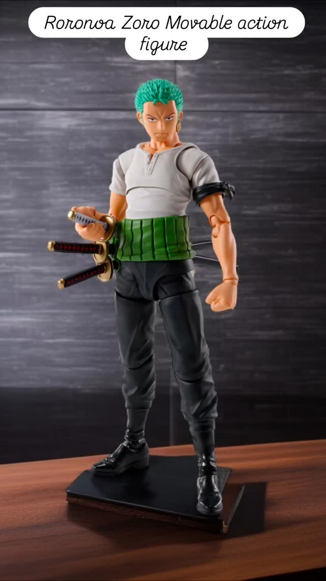 Roronoa Zoro Movable action figure
www kpopsensei.in
#anime #onepiece #zoro #roronoazoro #weeb #otaku #actionfigures