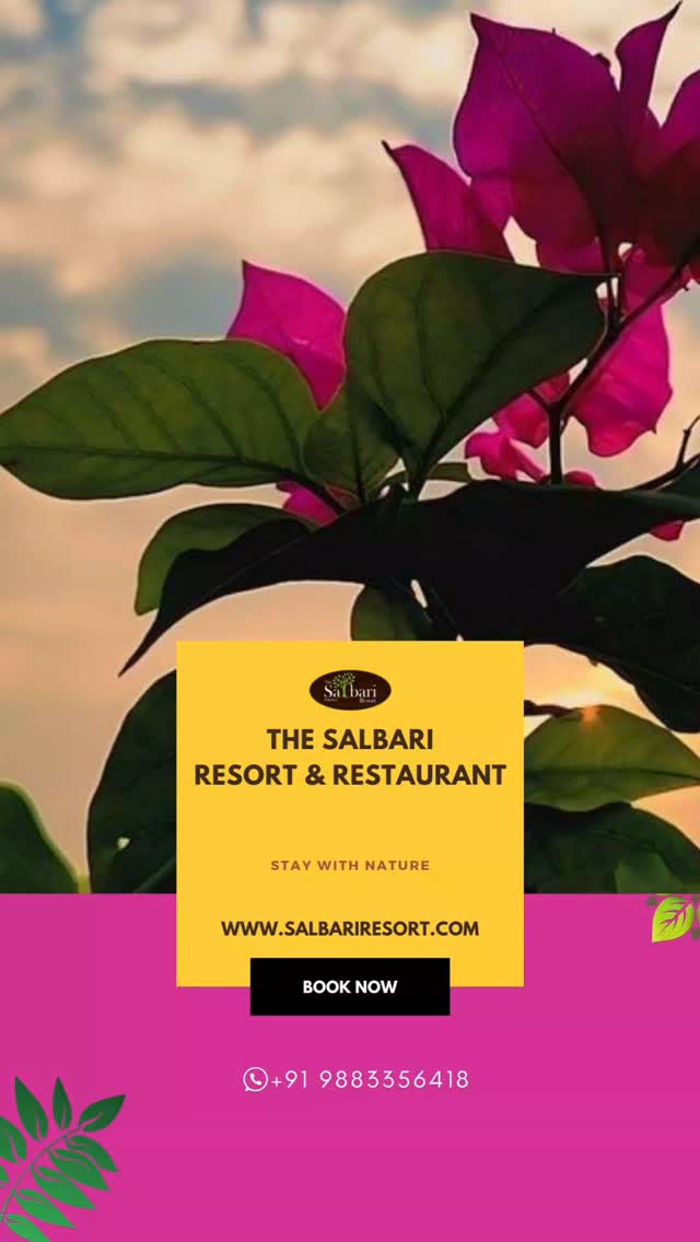 "As the sun dips below the horizon, Khandarani Lake turns into a golden dream. ✨🌅 Witness the magic of sunset at Khandarani Lake—a moment of pure peace and beauty. 🌊💛
📞 Contact: +91 9883356418
🌐 Website: www.salbariresort.com
#KhandaraniSunset"
Khandarani Lake, Sunset, Golden Hour, Nature Beauty, Scenic Views, Tranquility, Peaceful Escape, Nature Retreat, Serene Landscape, Reflection, Travel Destination, Photography, Wilderness, Relaxation, Rejuvenation, Romantic Views, Adventure, Wilderness Vibes, Salbari Resort, Unforgettable Moments.
#KhandaraniLake #KhandaraniSunset #GoldenHourMagic #NatureAtItsBest #TranquilViews #ScenicSunsets #SunsetLovers #SereneEscape #PeacefulMoments #NaturePhotography #WildernessVibes #TravelMore #ExploreNature #BackToNature #UnwindAndRelax #SalbariResort #BookYourStay #AdventureAwaits #DiscoverMore