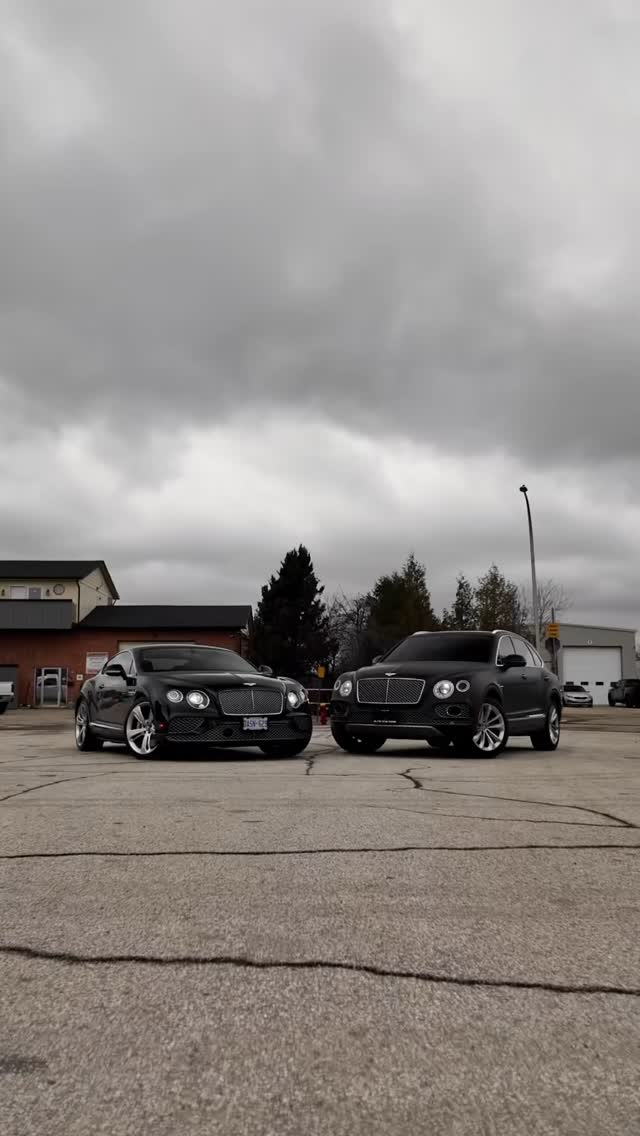 We took these two Bentley’s and made them look better than ever. This Bentayga received a full colour change, wrapped in satin black vinyl and this Continental was ceramic coated to stay showroom fresh for many seasons to come
—
Completed @DRVNAutoworks