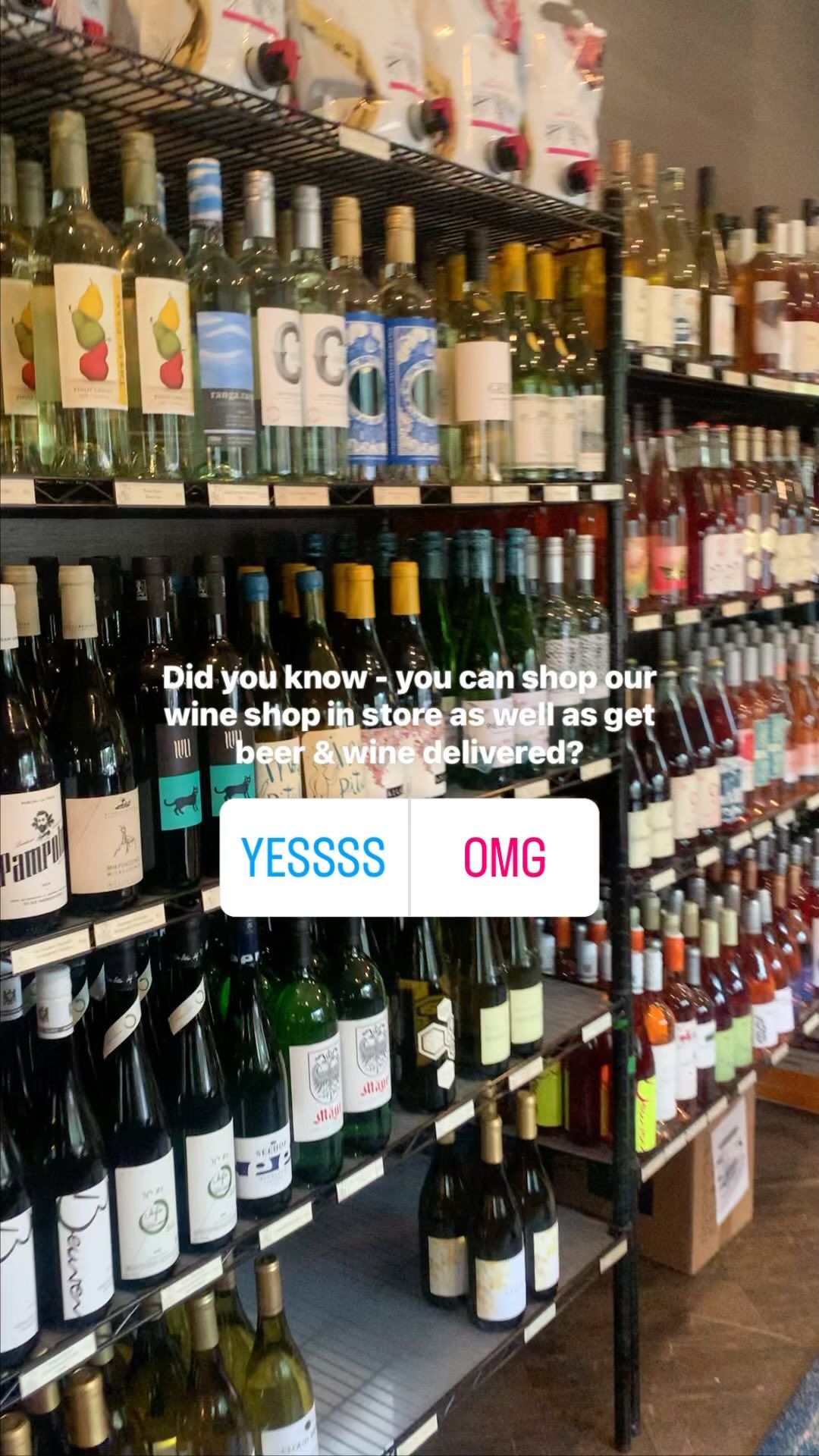 Swing by @hawthornesbeercafe and shop our wine shop in person! Or as always get your libations delivered via @quicksipdelivery