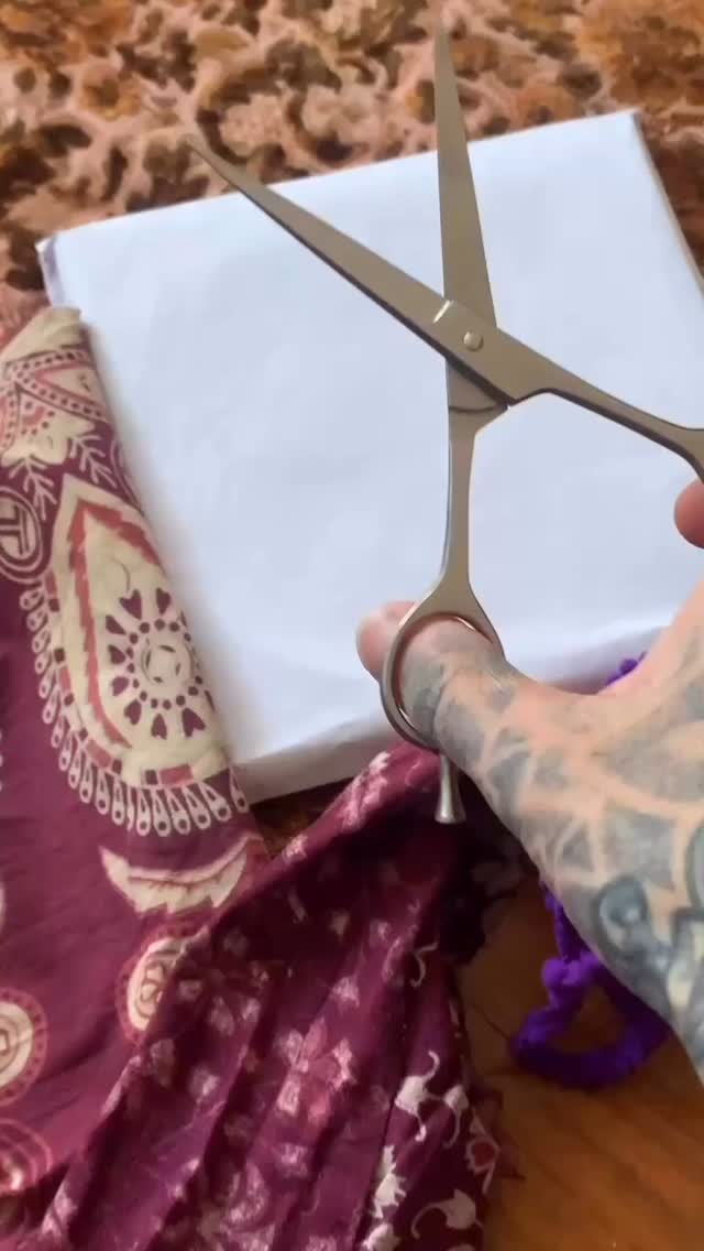 .
✤ Making Things ✤
I’ve been putting a lot of time into a book of flash designs.
Mostly cultural & historical designs. In Dotwork (but Machine or Hand)
Will likely be carrying it around with me for a long while until it’s finished anyway, so needed a way to stop it getting ruined.
The fabrics are sentimental for very different reasons, I’ll explain about those sometime.
The beads were from Jewellery I’d repurposed into decorating the ankle bells I’d made as a gift, which wasn’t to be. So repurposed again into decorating this bag.
Will post more of the designs asap - They will be available for walk-ups at @bristoltattooconvention & @biglondontattooshow!
@tengu.tattoo.studio
Thank you 💜
Take care
Hx
#handmade #tattooflash #crafting #dotworktattoo #tattoodesigns #bristoltattoo