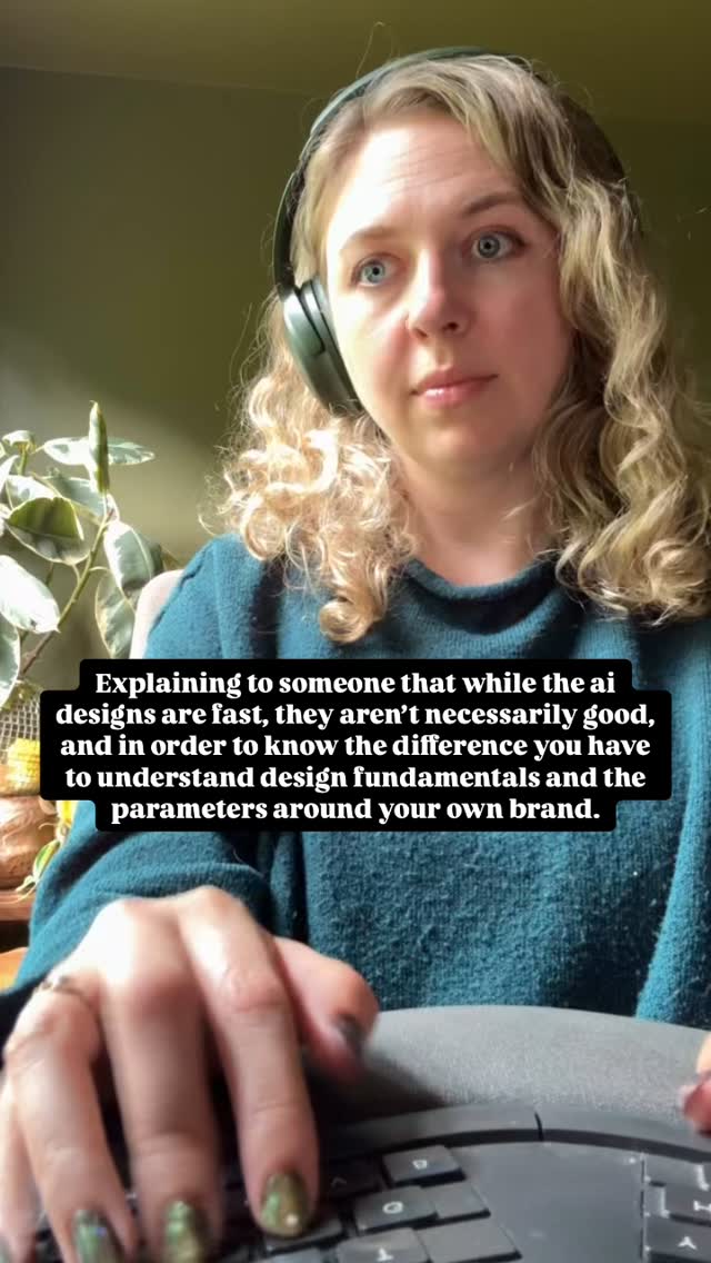 PLEASE. Designers everywhere are begging you. Stop using the auto generated designs. You know the ones, the text isnāt legible, the logo is weirdly off, the colors arenāt your brand standards, and all together itās a little iffy. These designs are SCREAMING at your audience to not trust you or your brand. Your brand is sacred, honor it. Adhere to your brands visual rules, your brandās tone of voice, and your brands photography standards. Give your audience a way to recognize and trust you! (And let us poor designers finally get a good nights sleep without being plagued by these Frankenstein monstrosities.)
Sorry that was dramatic. Hug your local designer.
#branding #logodesign #womeninbusiness #branddesigner #therapy #therapist