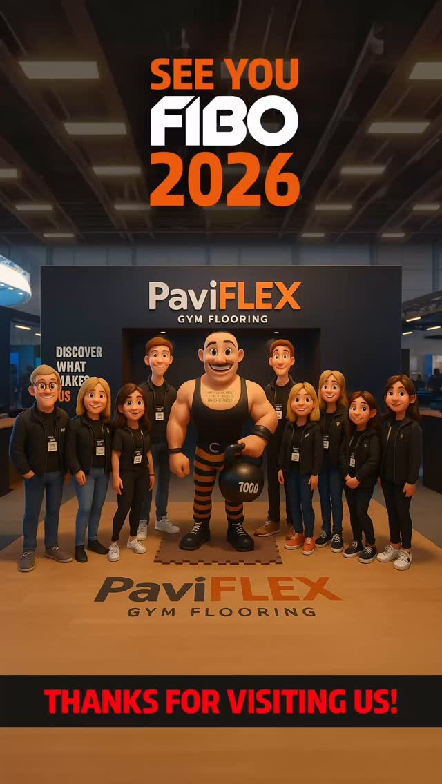 Thank you all for four fantastic days at @fiboofficial
It was a pleasure meeting you! 💪🏻🧡
We are PaviFLEX.
We are Gym Flooring.
See you in 2026! 🚀
#TrainOnPaviFlex #FIBO #FIBO25 #GymFlooring #FitnessAddict #Fitness #Gym #PersonalTrainer #Stretching #Cycling #Cardio #ia #chatgpt #pixar #ghibli #Boxing #HIIT #Strength #FunctionalTraining #CrossTraining #Wellness #Exercise #GymDesign #Floor #InstaGym #InstaFit #Core #PaviFlex #WeAreGymFlooring